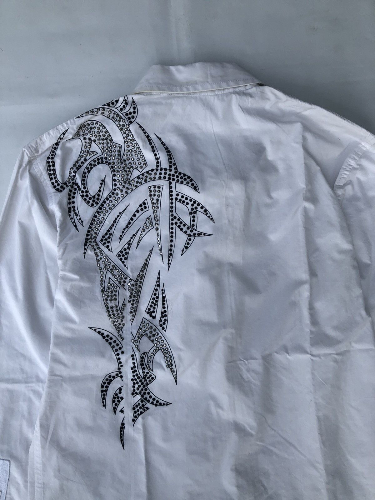If Six Was Nine Japanese Tribal Rubina Button Shirt issey Style Size US M / EU 48-50 / 2 - 6 Thumbnail