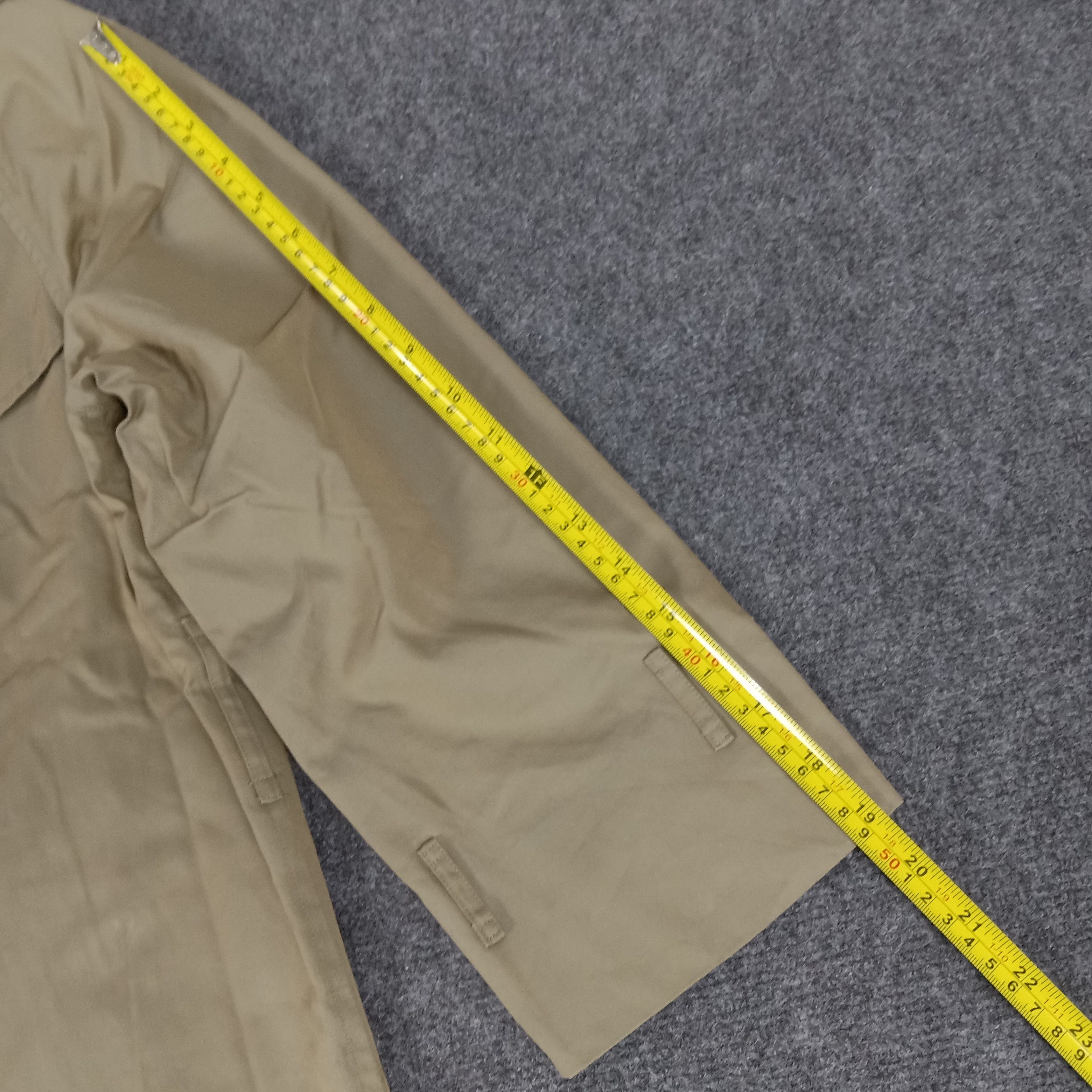 Burberry × Vintage Burberry Nova Check Long Trench Jacket Size US M / EU 48-50 / 2 - 9 Thumbnail