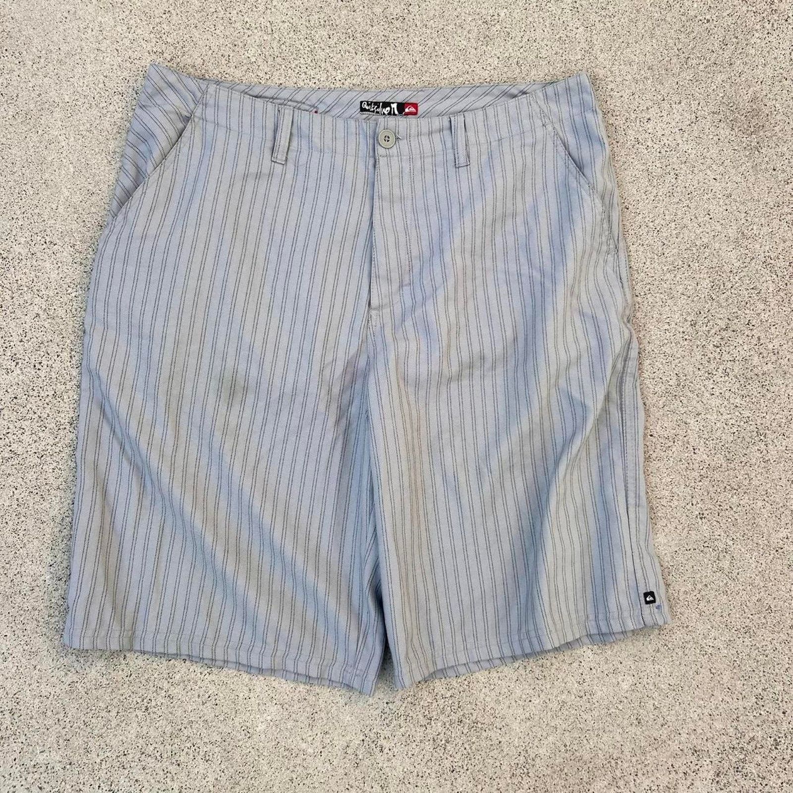 Quiksilver Vintage 90s Quicksilver Surf Wear Mens Shorts Baggy Size US 38 / EU 54 - 3 Thumbnail
