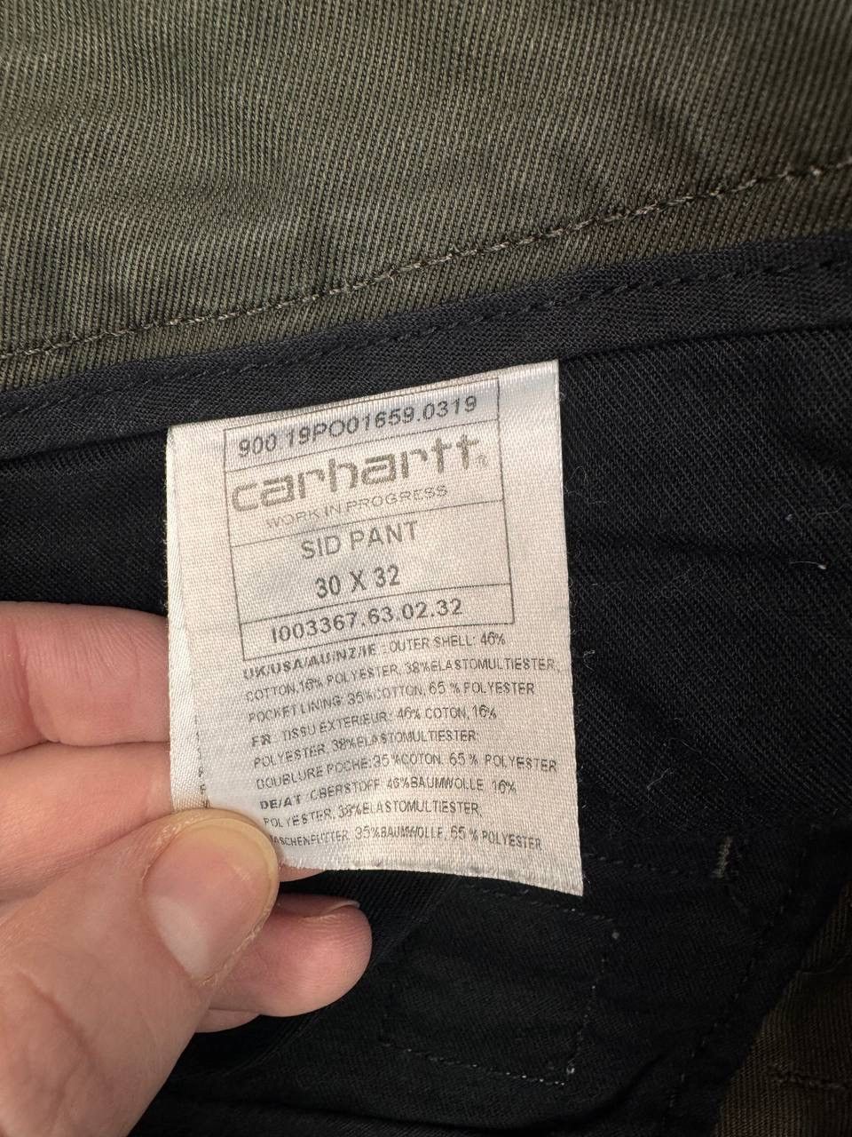 Carhartt Carhartt Men's Pants Slim Fit Olive Size 30 Size US 30 / EU 46 - 10 Thumbnail