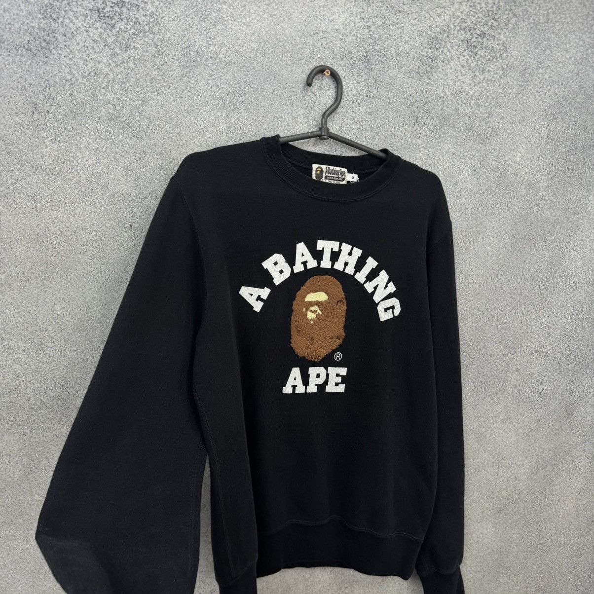 Bape BAPE College Sweatshirt Big Logo A Bathing Ape Hype Size US M / EU 48-50 / 2 - 4 Thumbnail