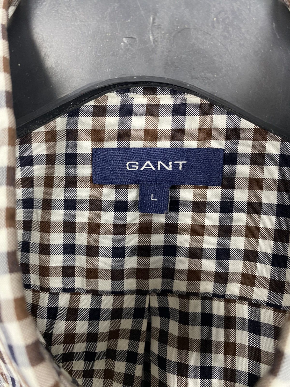 Gant Gant Shirt Button Up Chekered Men size L Size US L / EU 52-54 / 3 - 3 Thumbnail