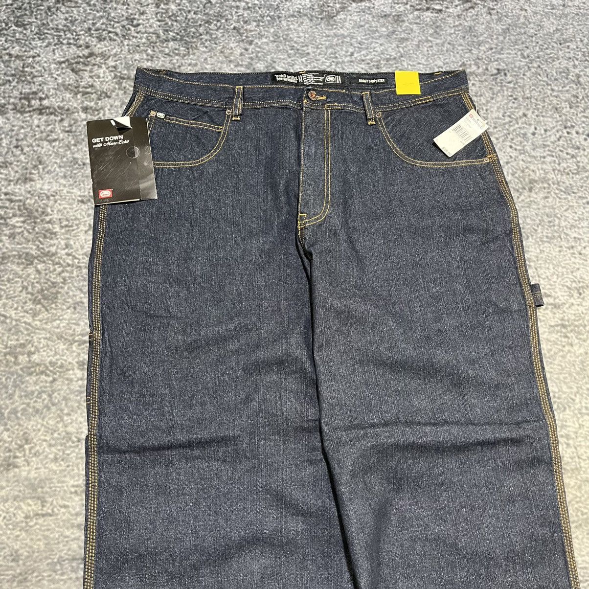 Ecko Unltd. Vintage Y2K Ecko UNLTD Baggy Wide Leg Grunge Skater Jeans Size US 40 / EU 56 - 6 Thumbnail