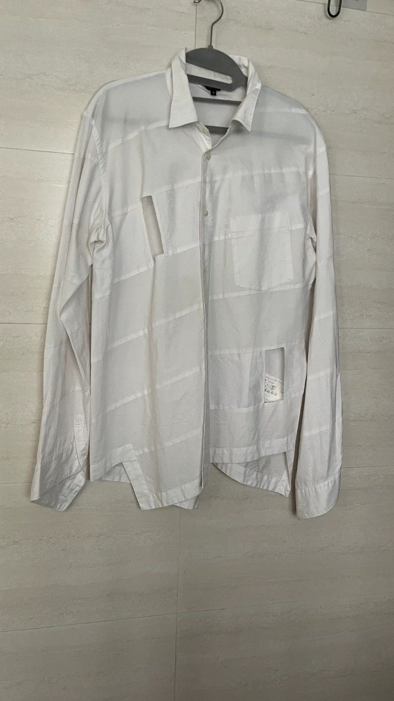 Comme des Garcons Comme Des Garcons White long-sleeved shirt Size US M / EU 48-50 / 2 - 1 Thumbnail