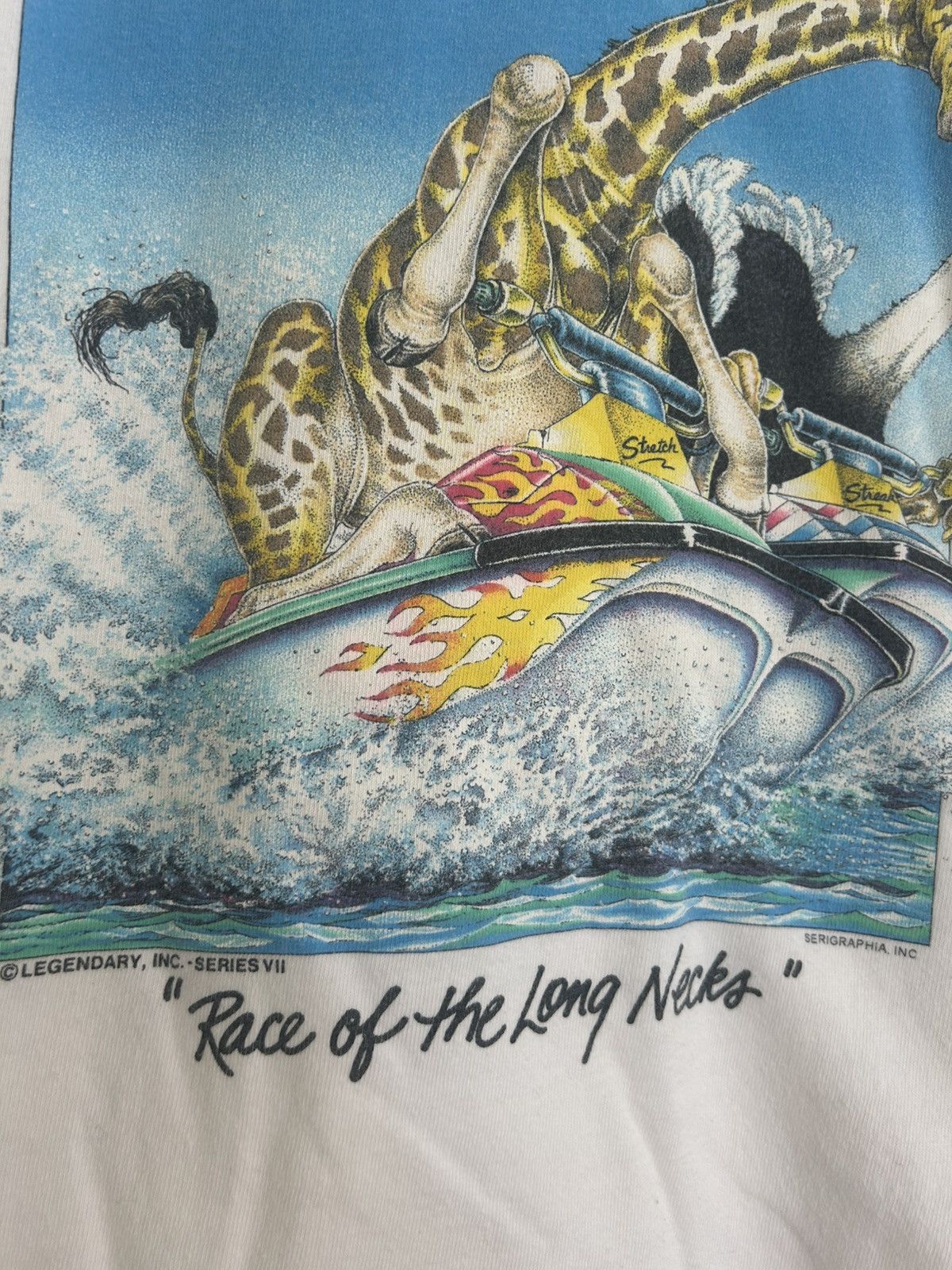 Vintage Vintage Harry T’s “Race of the Long Necks” Animal Jetski Tee Size US M / EU 48-50 / 2 - 4 Thumbnail