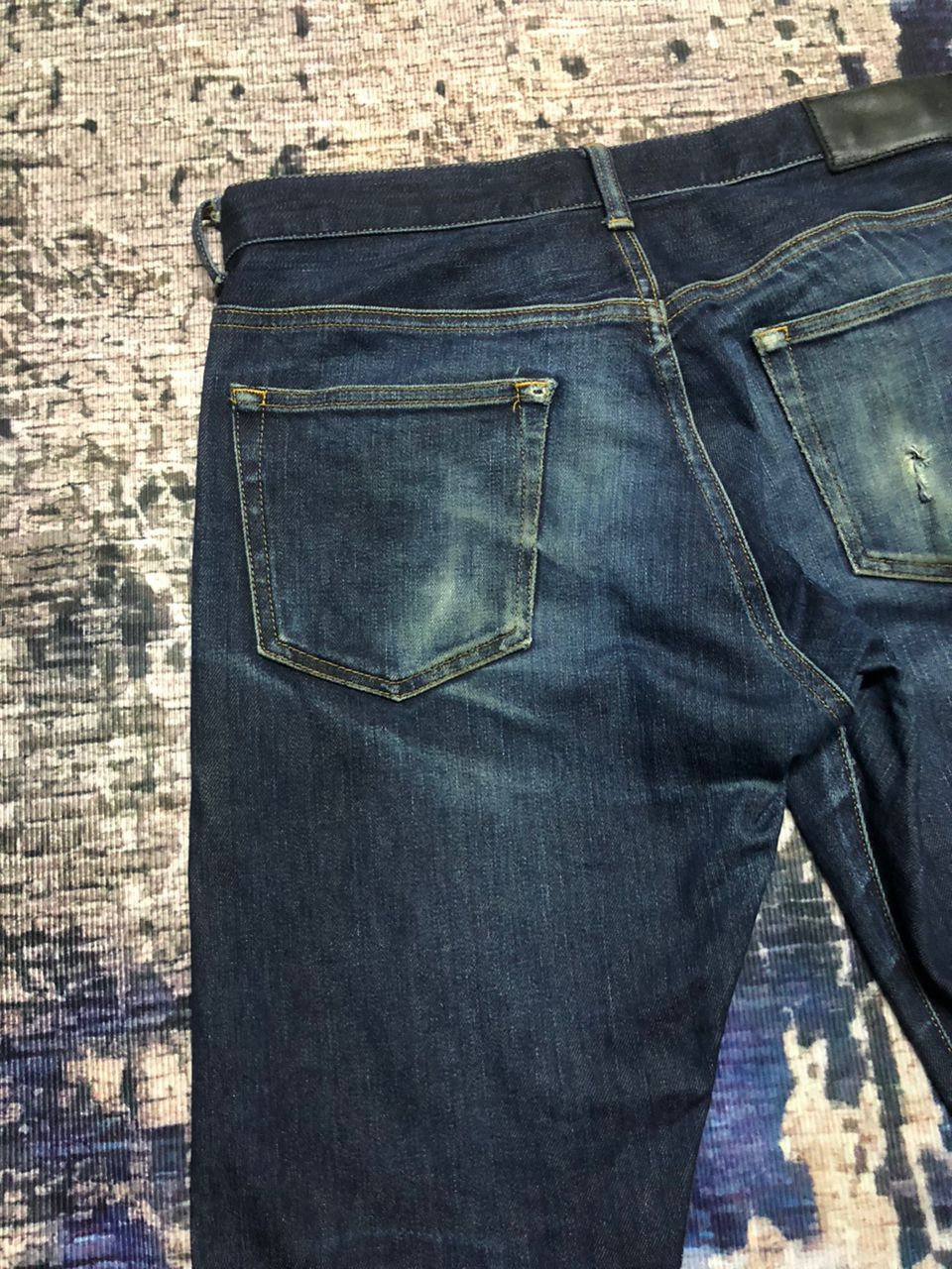 Japanese Brand Johnlawrencesullivan Skinny Jeans Pants Distressed Size US 31 - 10 Thumbnail