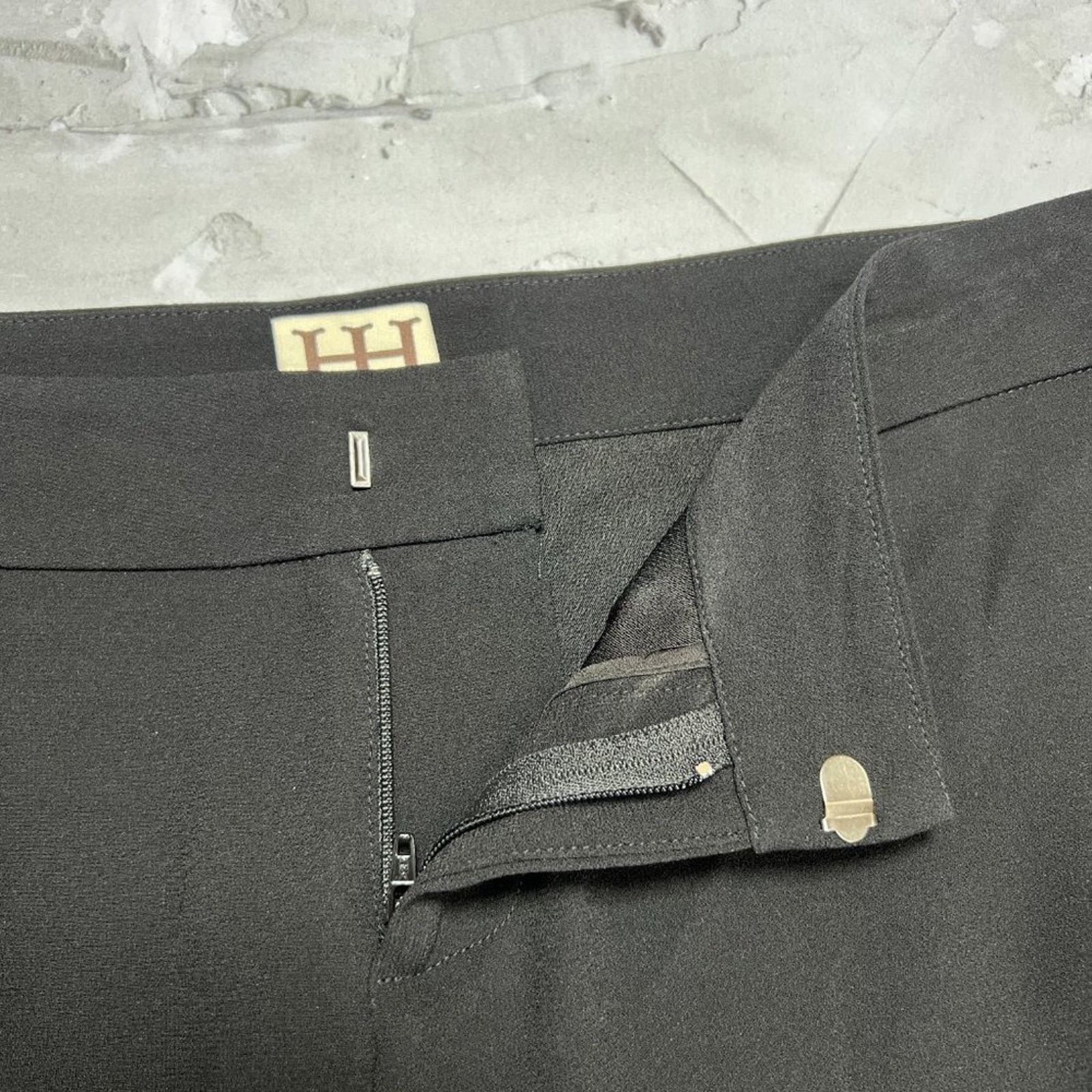 Haute Hippie Haute Hippie Lace-Up Skinny Pants Black Size 8 Size 30" / US 8 / IT 44 - 6 Thumbnail