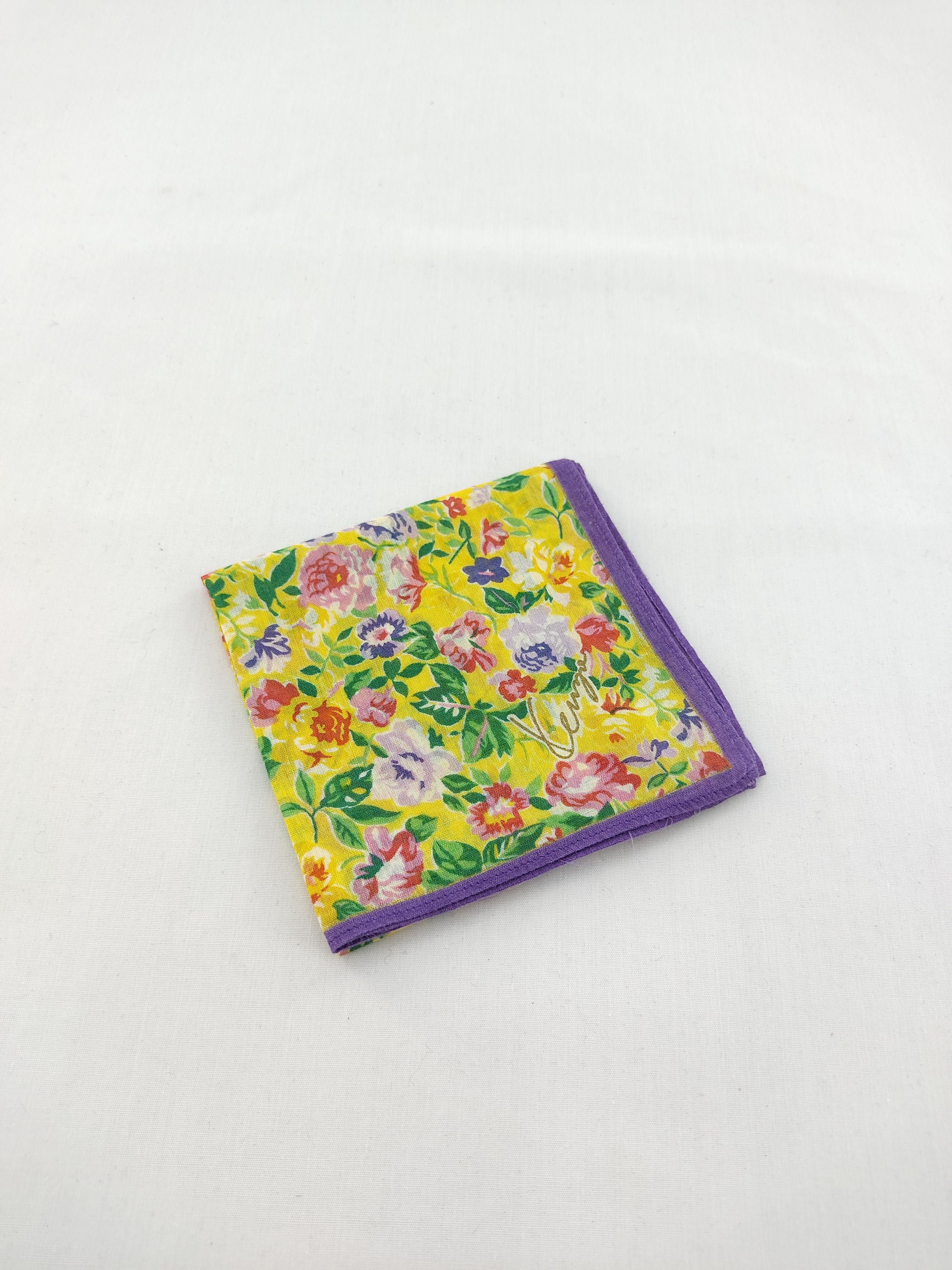 Kenzo × Vintage Kenzo Floral Handkerchief / Neckwear / Bandana Size ONE SIZE - 2 Thumbnail