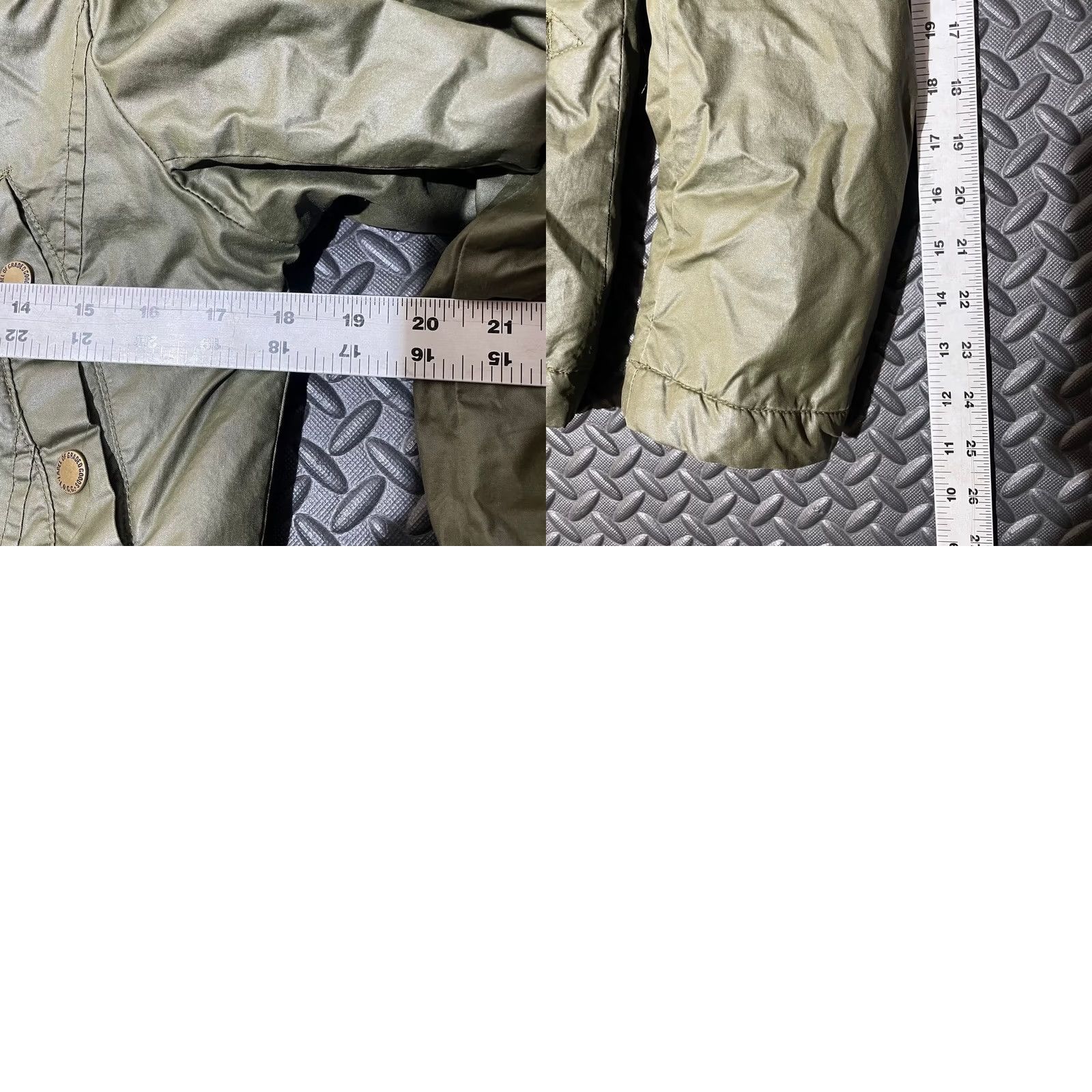 H&M H&M Jacket Womens 4 Green Olive Full Zip Faux Shearling Casual Bomber Size S / US 4 / IT 40 - 8 Thumbnail