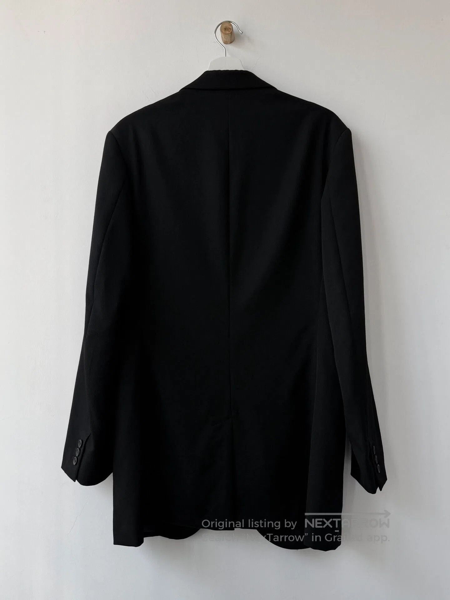 Yohji Yamamoto yohji yamamoto pour homme black wool blazer. Size US M / EU 48-50 / 2 - 5 Thumbnail