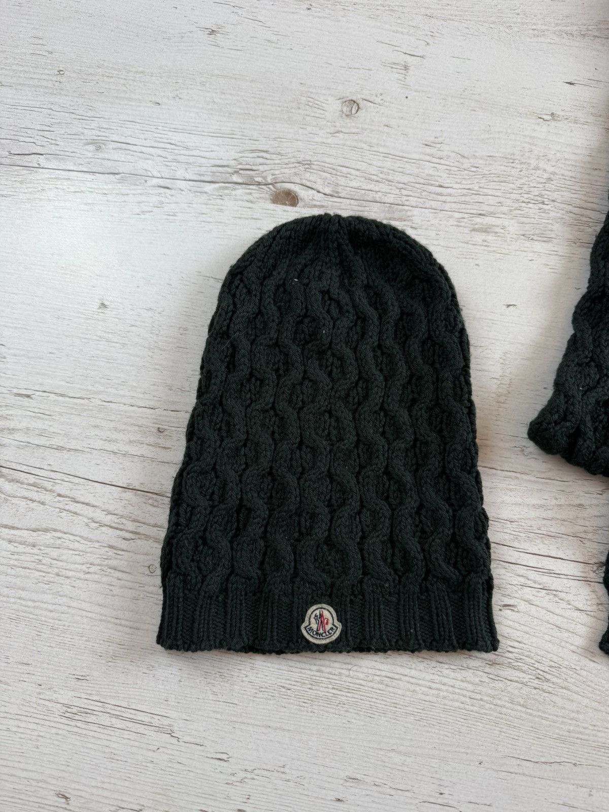 Moncler Womens set moncler hat scarf wool Size ONE SIZE - 5 Thumbnail