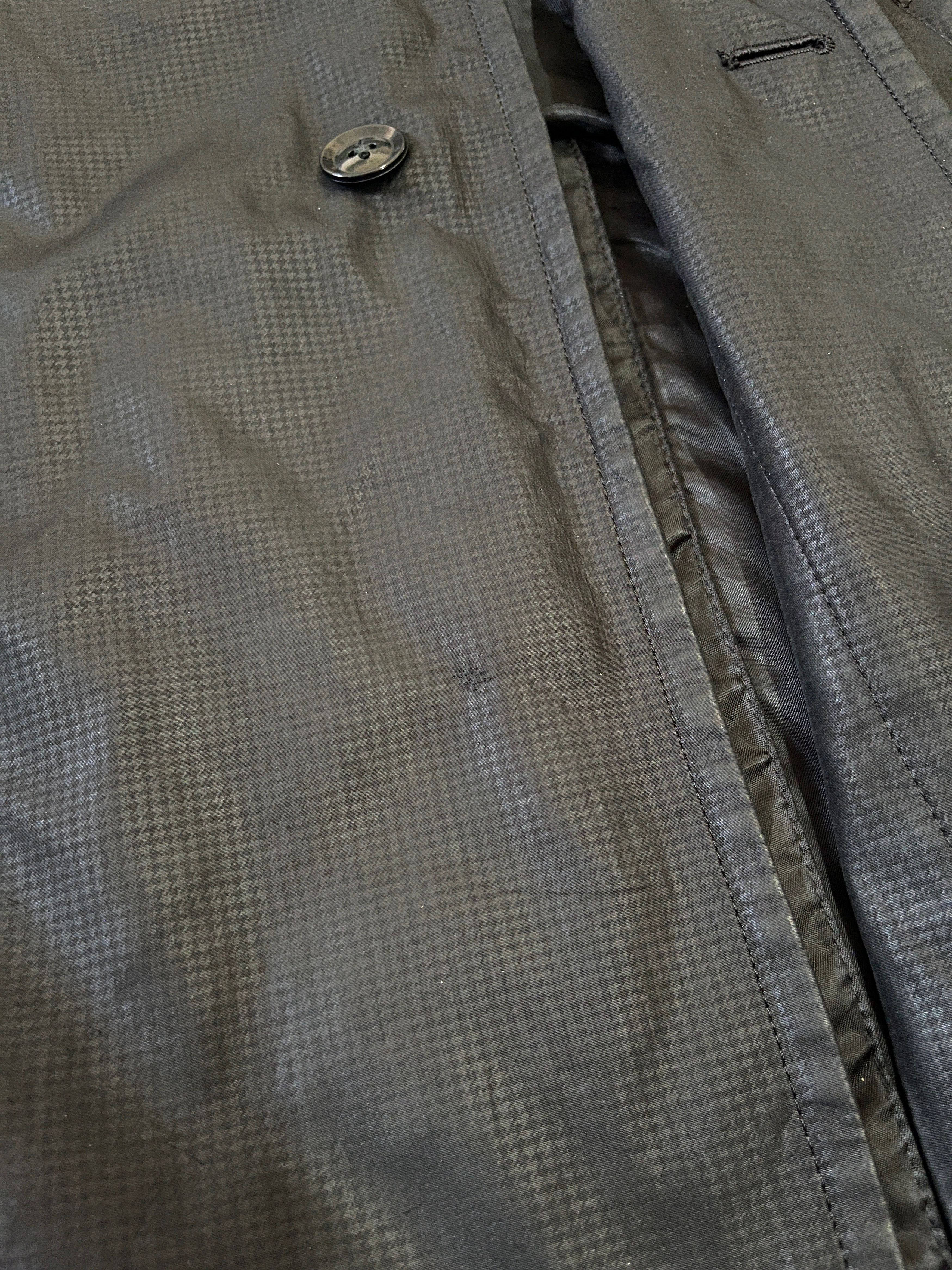 Tete Homme Tete Due by Kazutaka Katoh Waxed Trench Coat Size US L / EU 52-54 / 3 - 17 Thumbnail