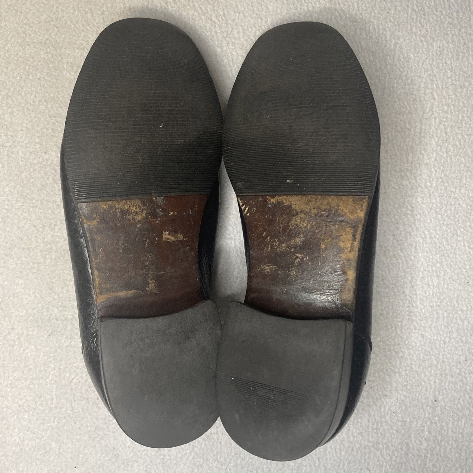 Zilli Authentic ZILLI Handmade Italian Black Leather Loafers Size US 11 / EU 44 - 13 Thumbnail