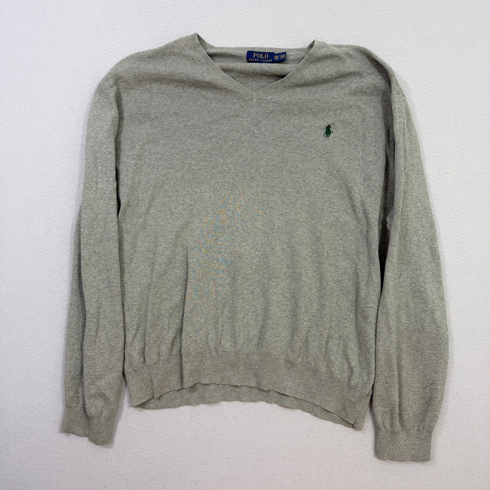 Polo Ralph Lauren Polo Ralph Lauren Sweater Men's 2XL Gray Crewneck Preppy Size US XXL / EU 58 / 5 - 1 Thumbnail