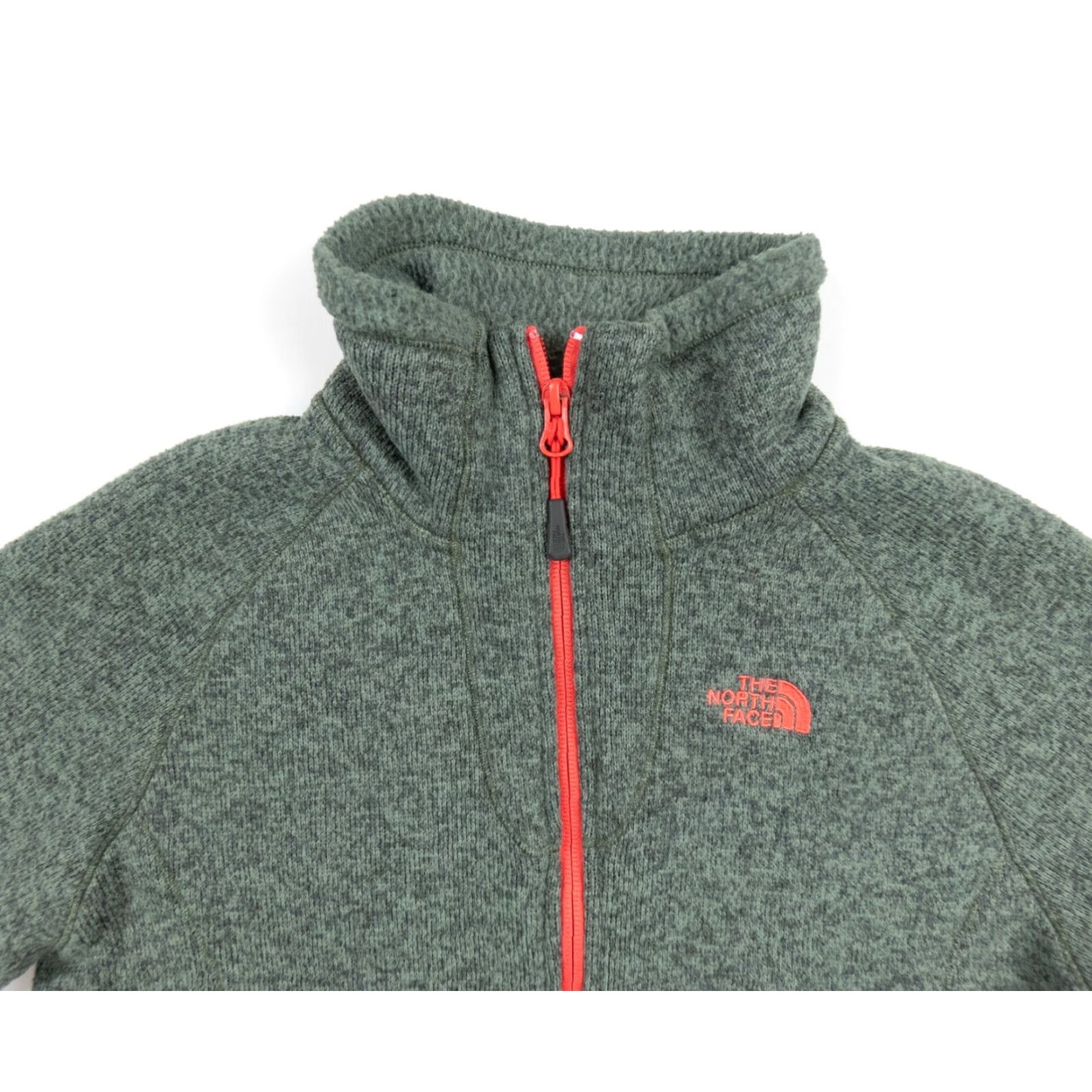 The North Face The North Face Women's Jacket Fleece Full Zip Outdoor Small Green Adult? Size S / US 4 / IT 40 - 2 Thumbnail