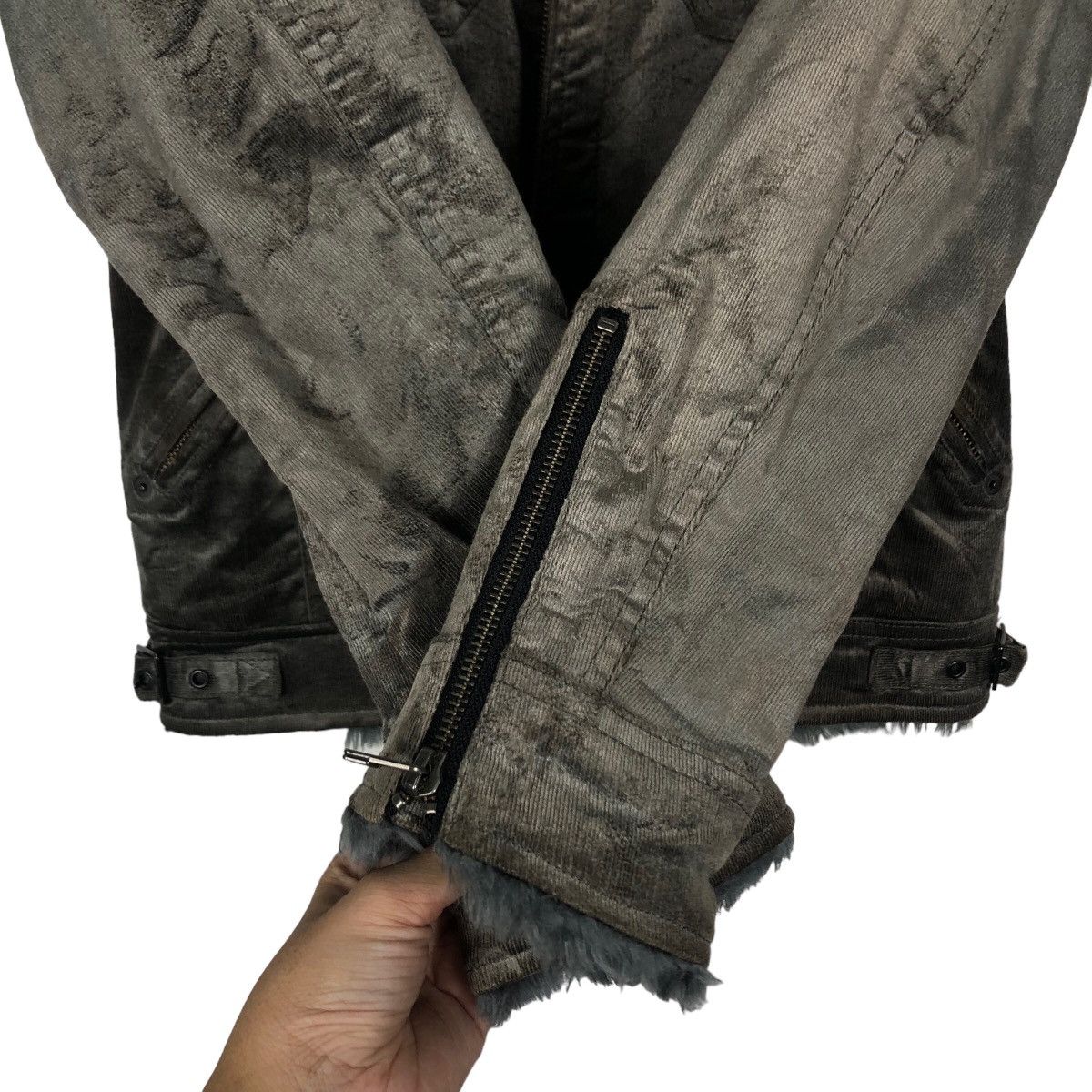 Japanese Brand 🔥Vintage Biker Jacket Edge Rupert Mink Fur Lining Japan Size US M / EU 48-50 / 2 - 12 Thumbnail