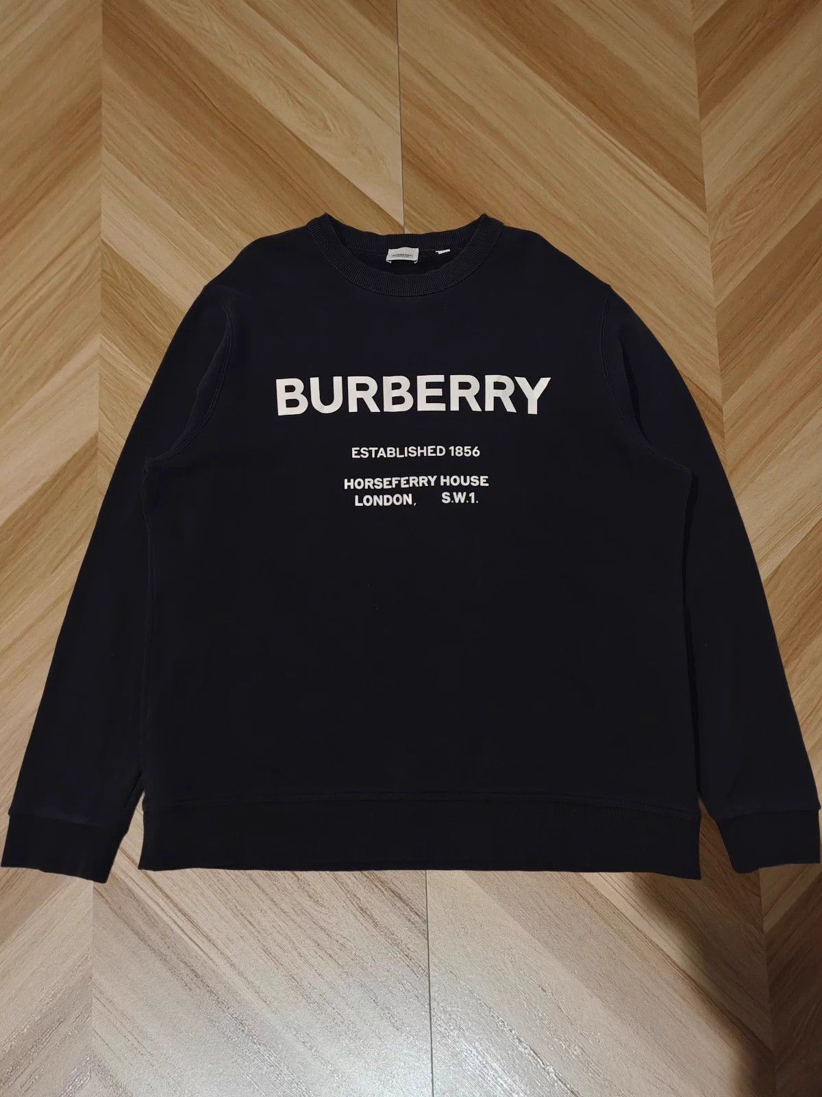 Burberry 99 New XL crewneck sweatshirt