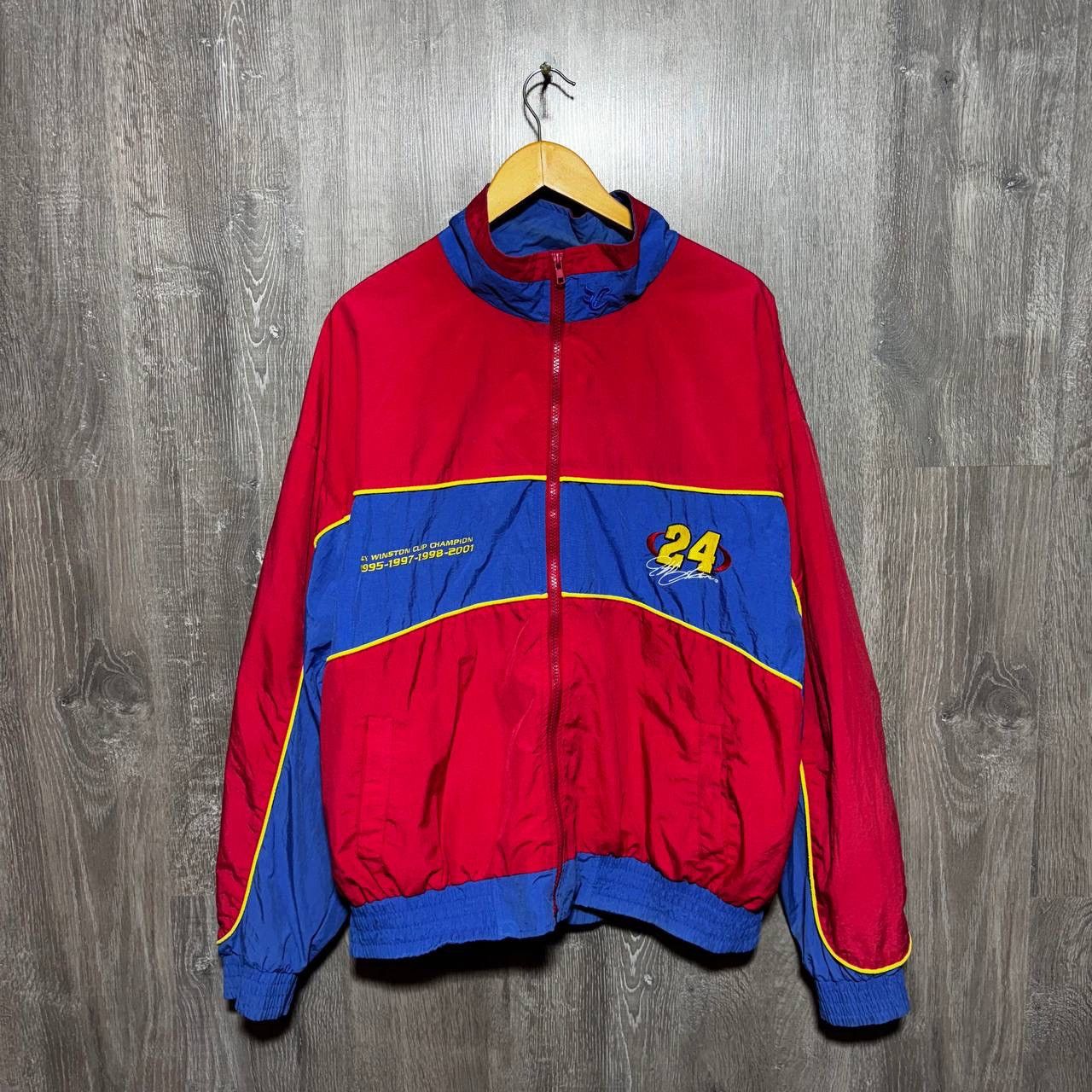 NASCAR Vintage Jeff Gordon Racing Signature Winston Cup Jacket XL Size US XL / EU 56 / 4 - 1 Thumbnail