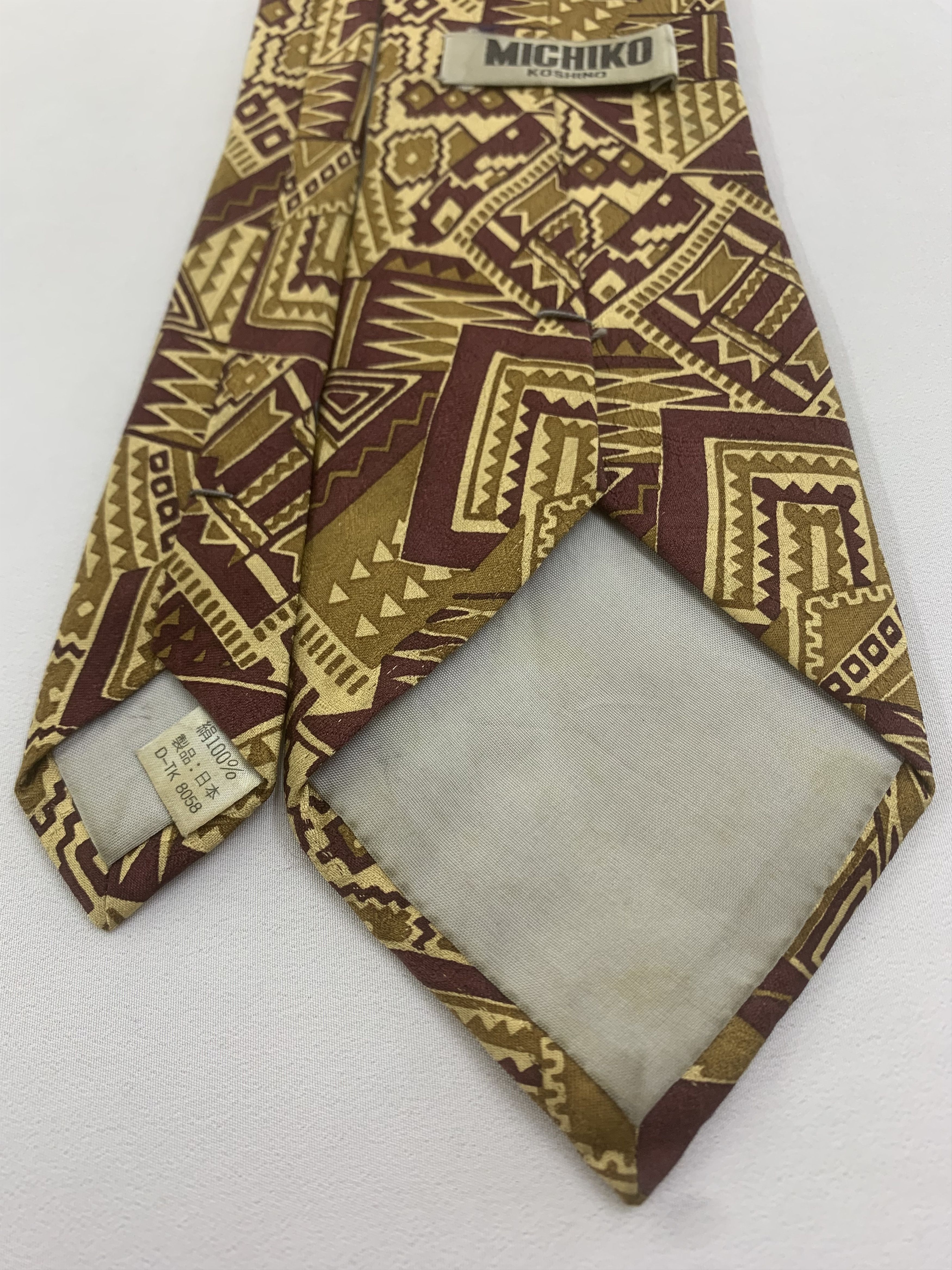 Michiko Koshino London Michiko Koshino silk tie classic NT1010 Size ONE SIZE - 5 Thumbnail
