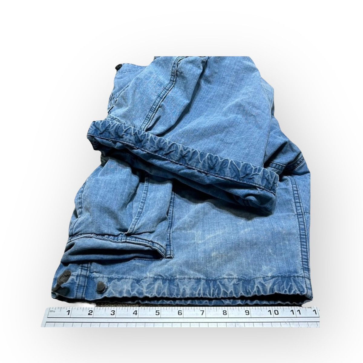 Polo Ralph Lauren Ralph Lauren Indigo Mercantile Ripstop Cargo Short Size US 33 - 20 Thumbnail