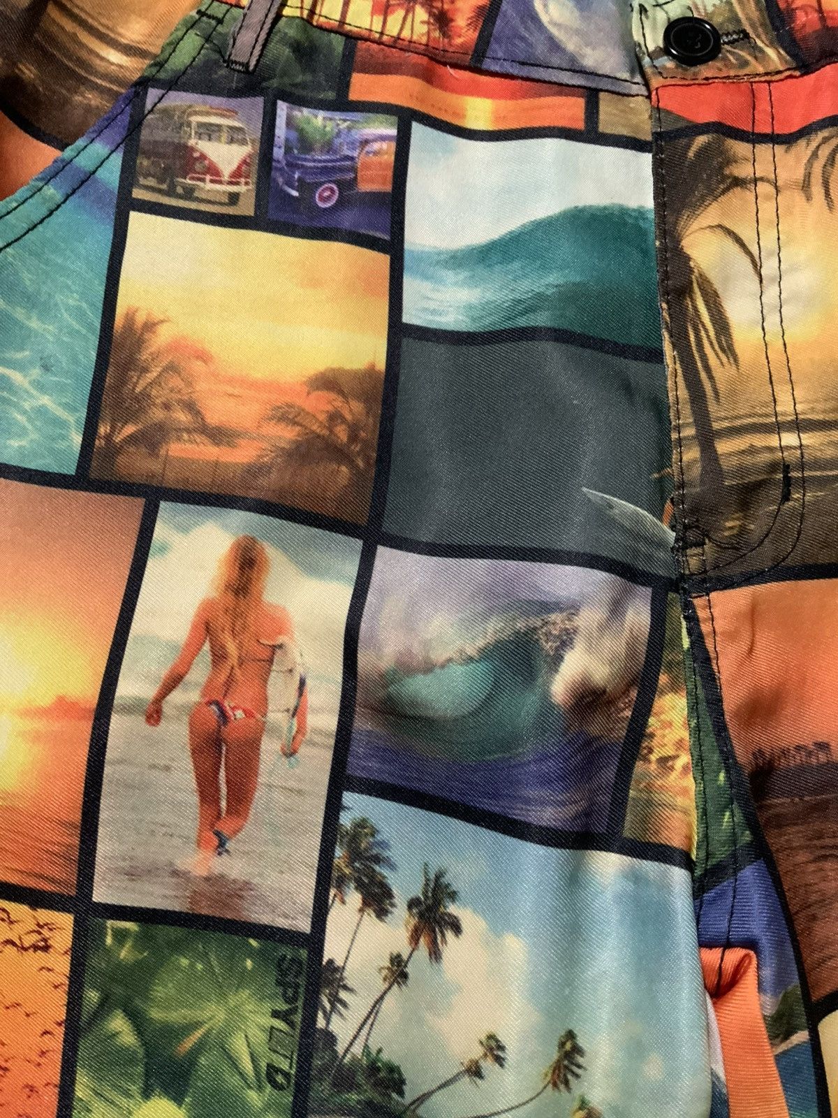 Other Spy LTD Photo Film Roll Beach Surf 10” Inseam AOP Shorts Size US 36 / EU 52 - 7 Thumbnail