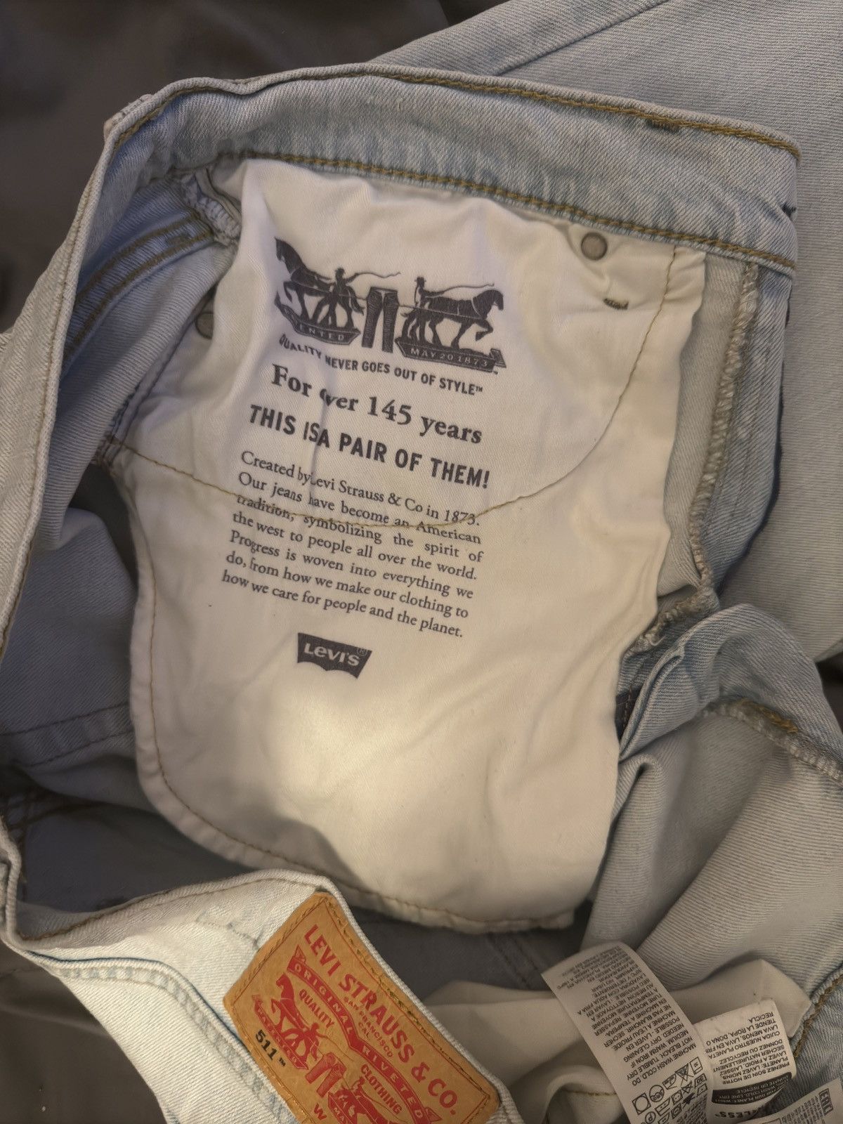 Levi's Levi’s 511 36W 32 L Size US 36 / EU 52 - 2 Thumbnail
