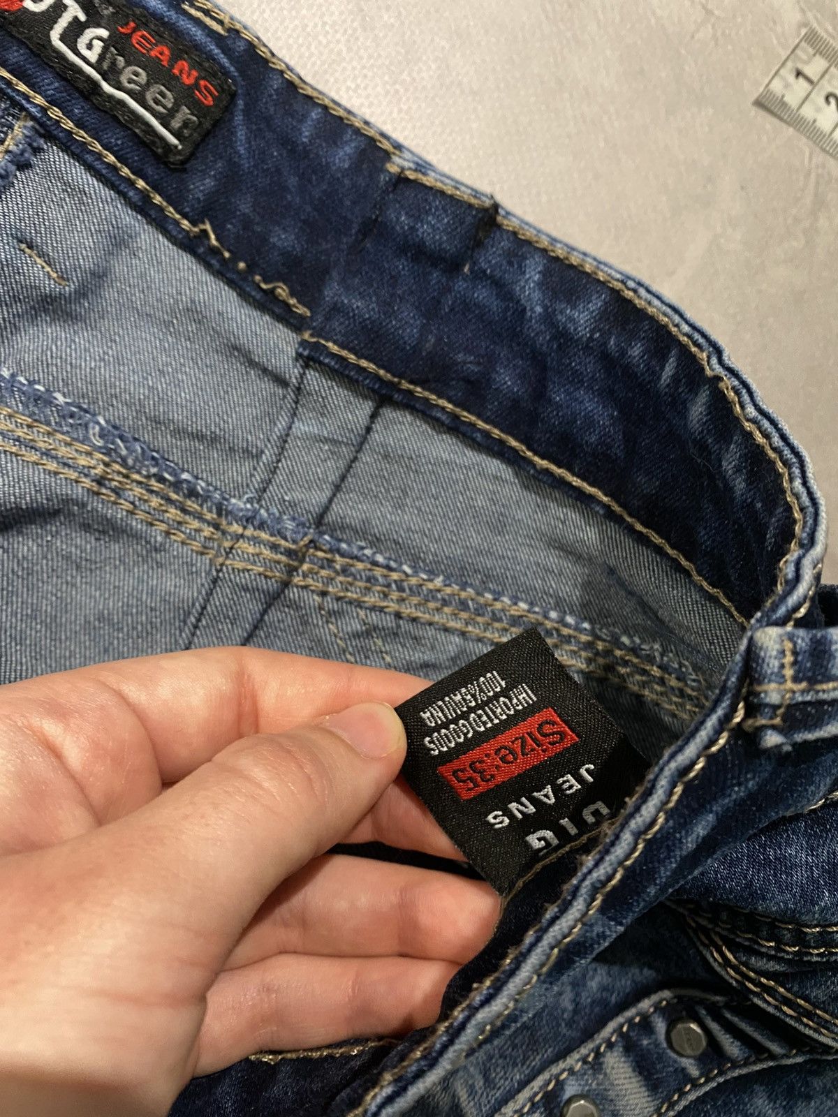 Japanese Brand ARCHIVE Hysteric Glamour Style Slim Jean - Designer Y2K Size US 32 / EU 48 - 8 Thumbnail