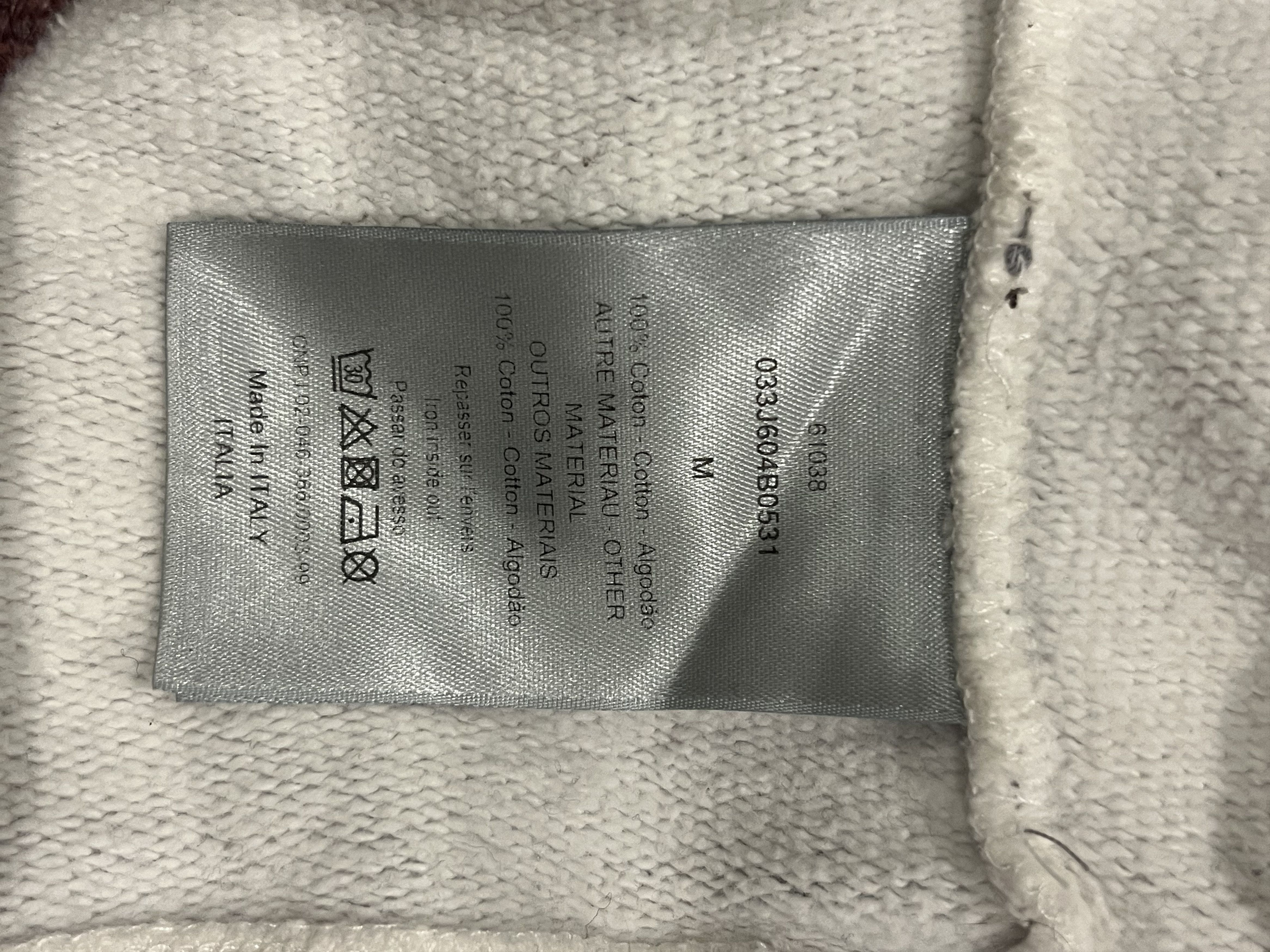 Dior × Stussy Dior x Shawn Stussy Signature Logo Sweatshirt Size US M / EU 48-50 / 2 - 4 Thumbnail