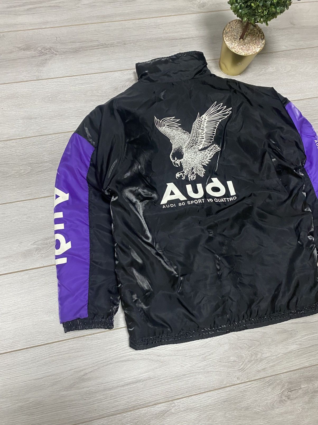 Audi Audi v6 vintage eagle Europe jacket Size US XXL / EU 58 / 5 - 8 Thumbnail