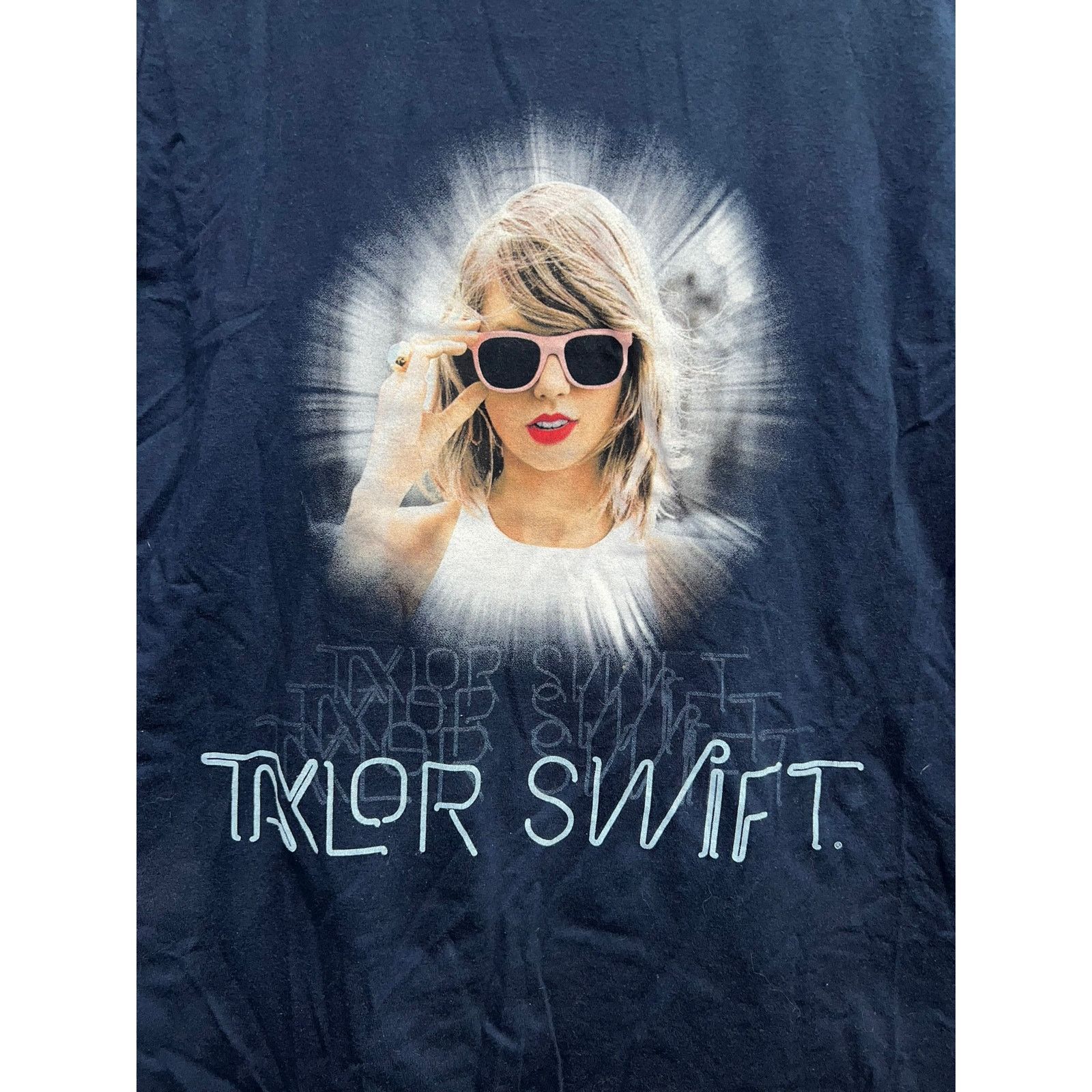 Gildan Taylor Swift 1989 World Tour Shirt Pop Concert Blue Tee M Size M / US 6-8 / IT 42-44 - 2 Thumbnail