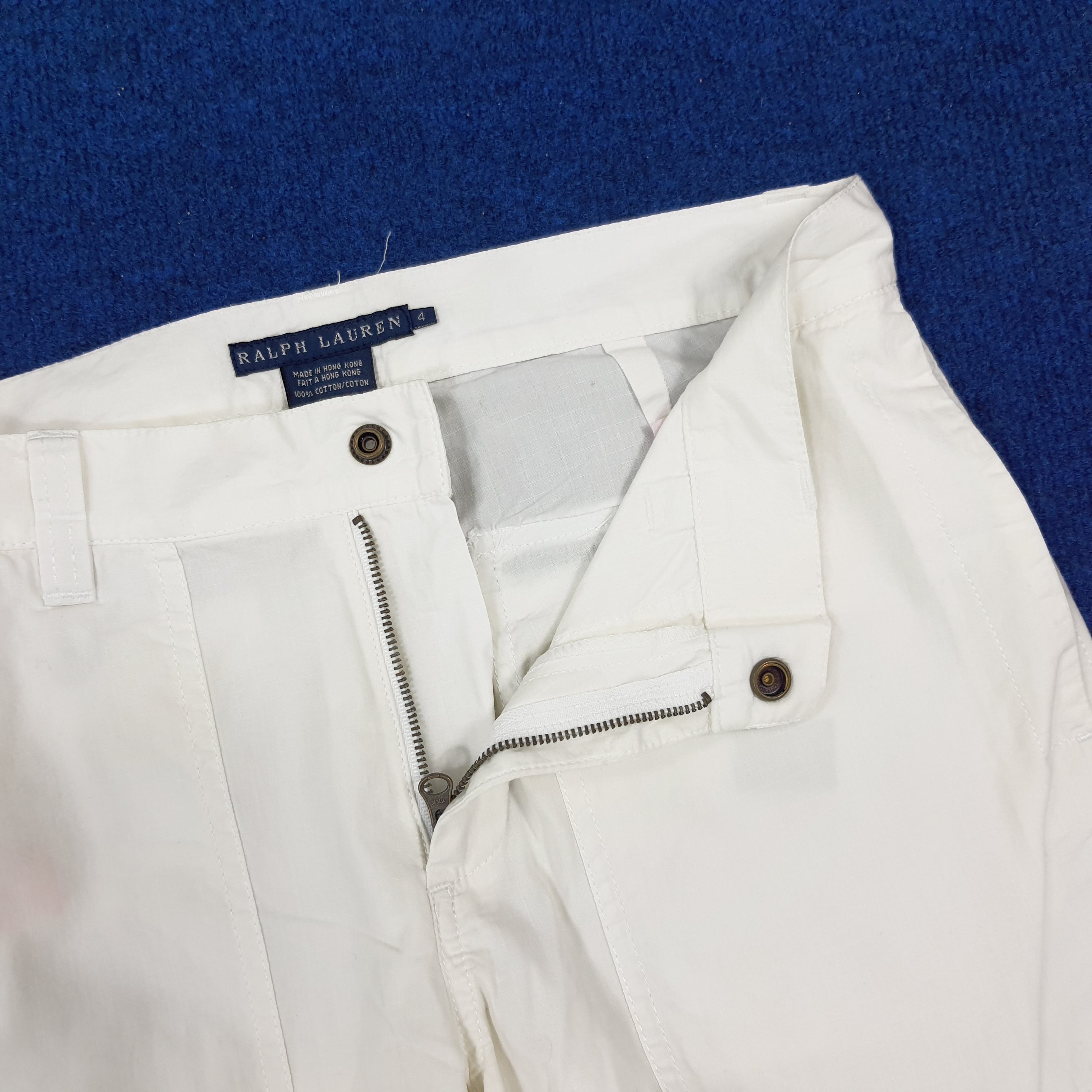 Ralph Lauren × Vintage Vintage Ralph Lauren Multiple Pocket Zipper Pants Size 29" - 10 Thumbnail