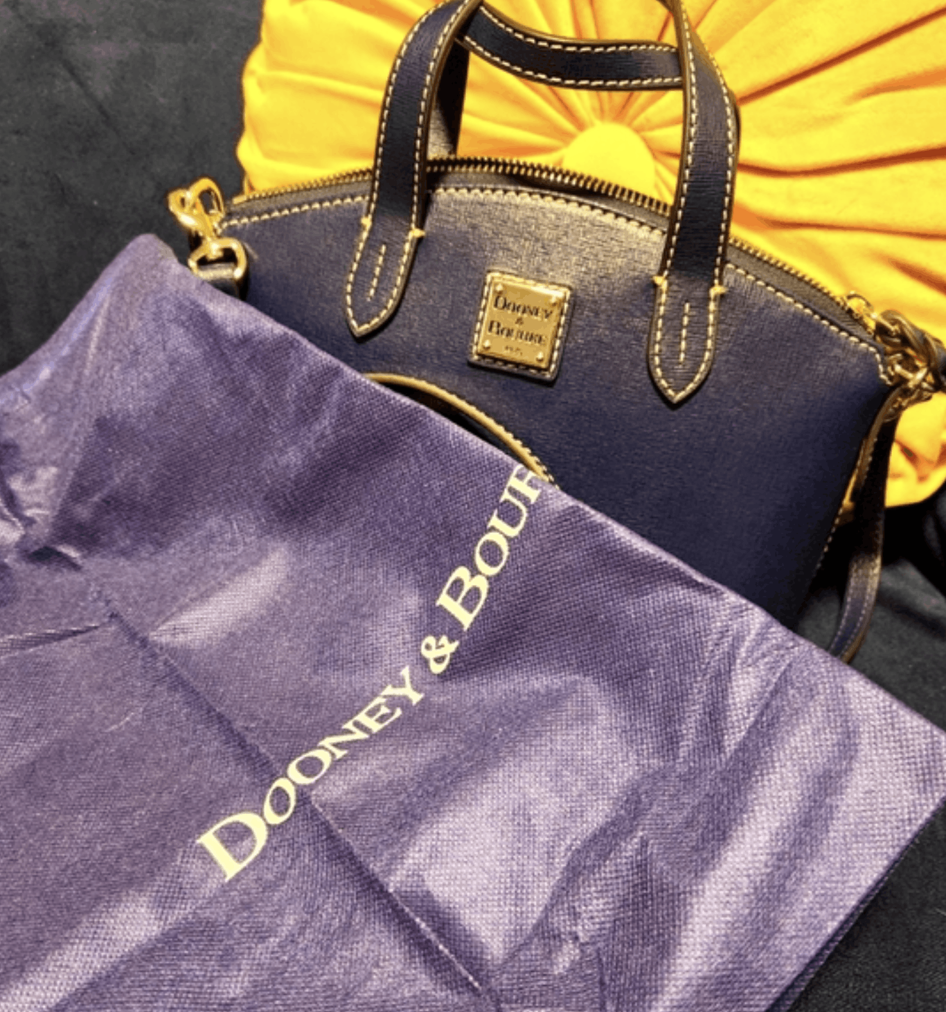 Dooney & Bourke NWT Dooney & Bourke Saffiano Ruby Marine Compact Crossbody Size ONE SIZE - 7 Thumbnail