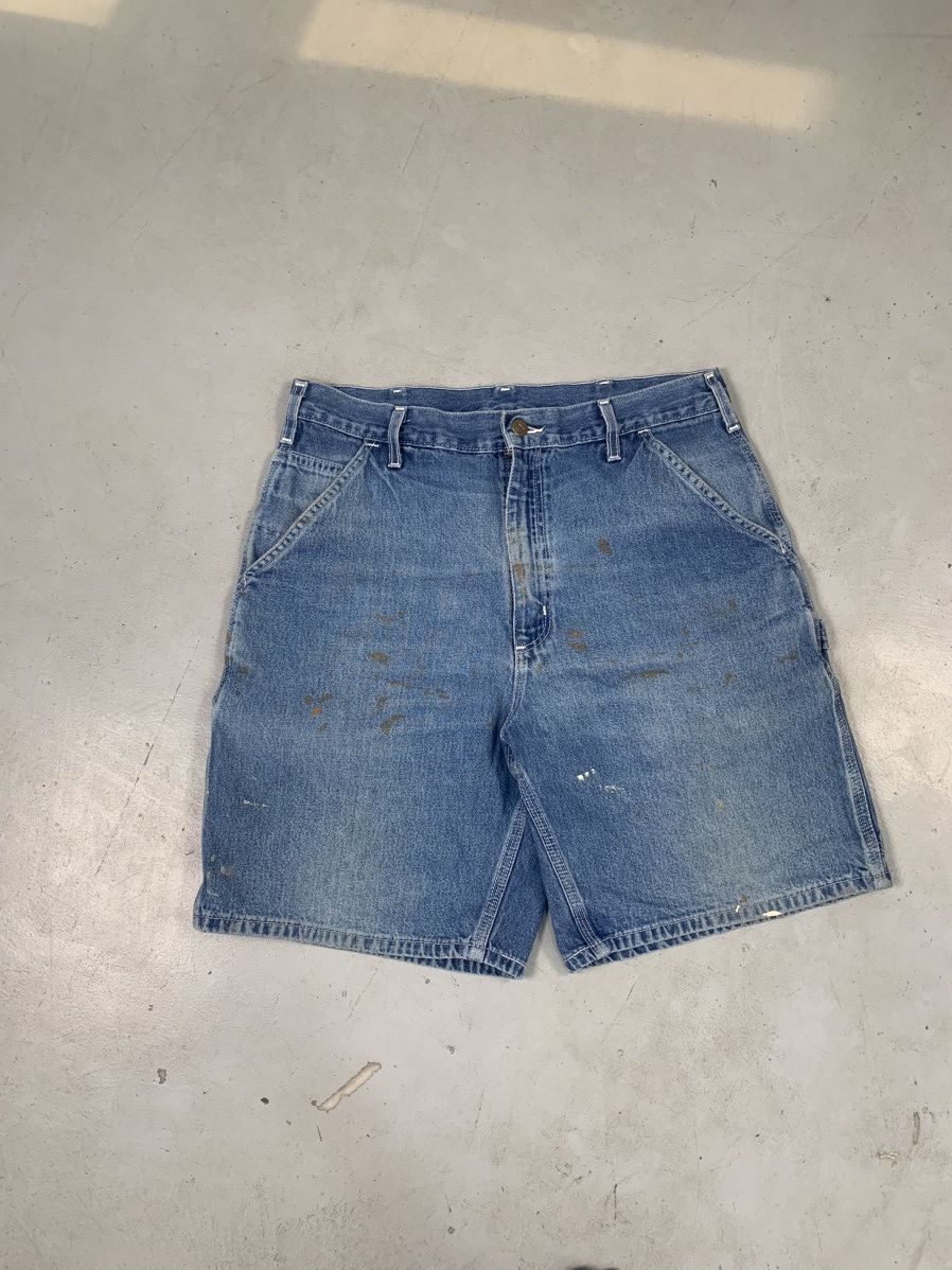 Carhartt Vintage Carhartt denim shorts Size US 34 / EU 50 - 1 Thumbnail