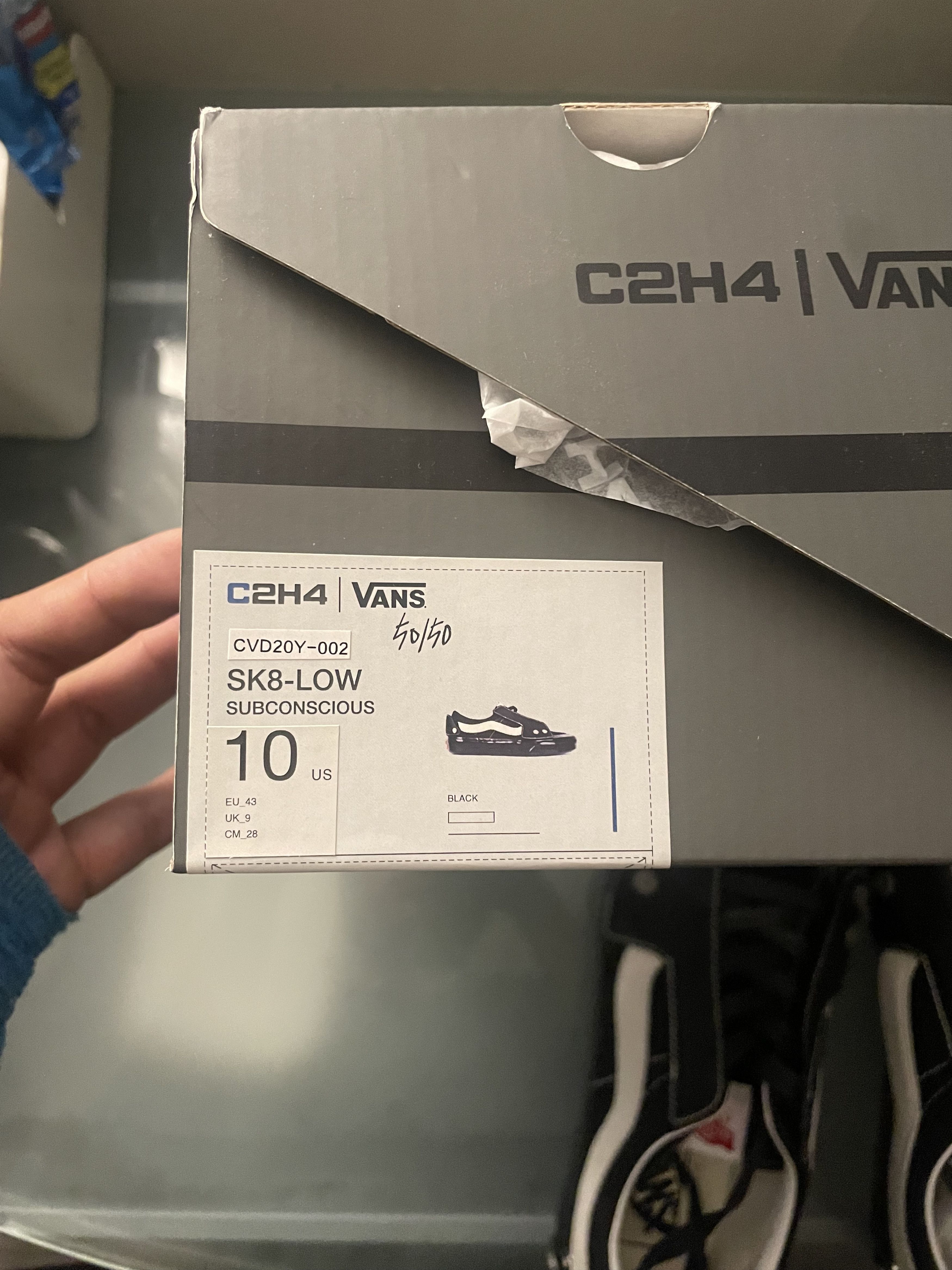 C2H4 Vans SK8-Low "Subconscious" Size US 10 / EU 43 - 9 Thumbnail