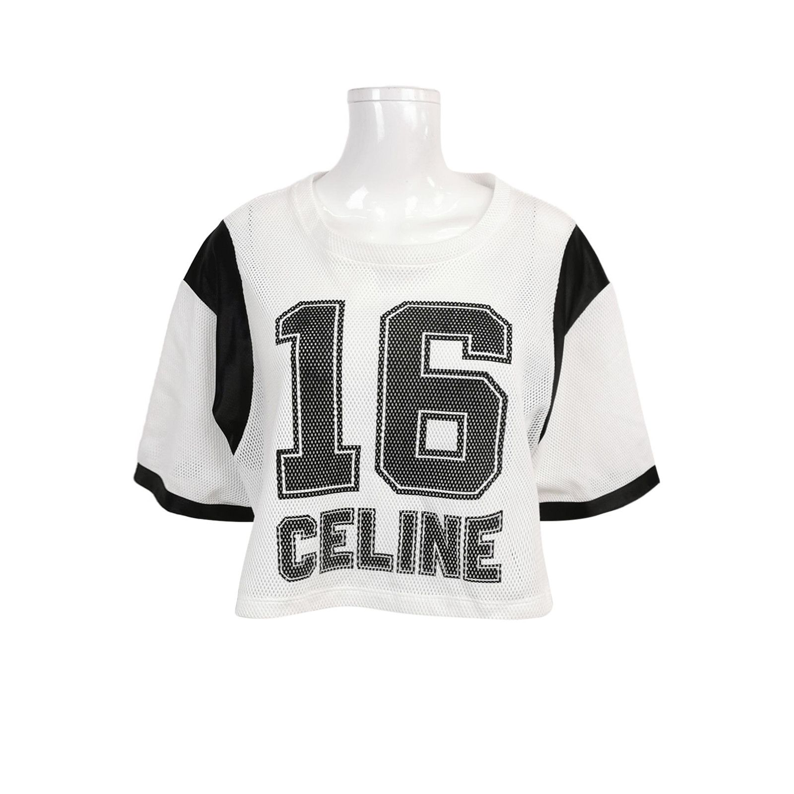 Celine Celine Color-Block Number 16 Crew Neck T-Shirt M Size M / US 6-8 / IT 42-44 - 1 Thumbnail