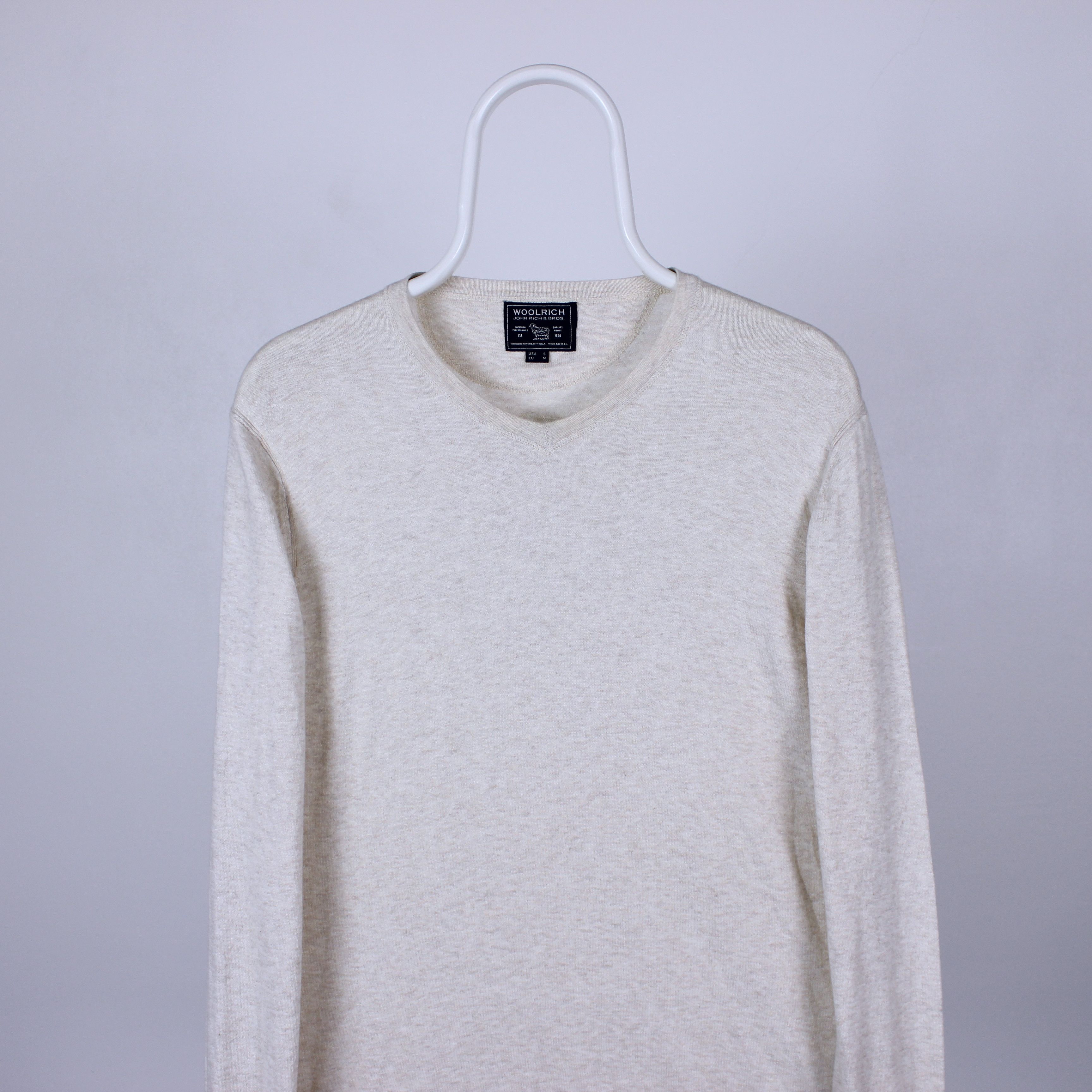 Woolrich Woolen Mills Woolrich John Rich & Bros sweater long sleeve S M Size US S / EU 44-46 / 1 - 4 Thumbnail