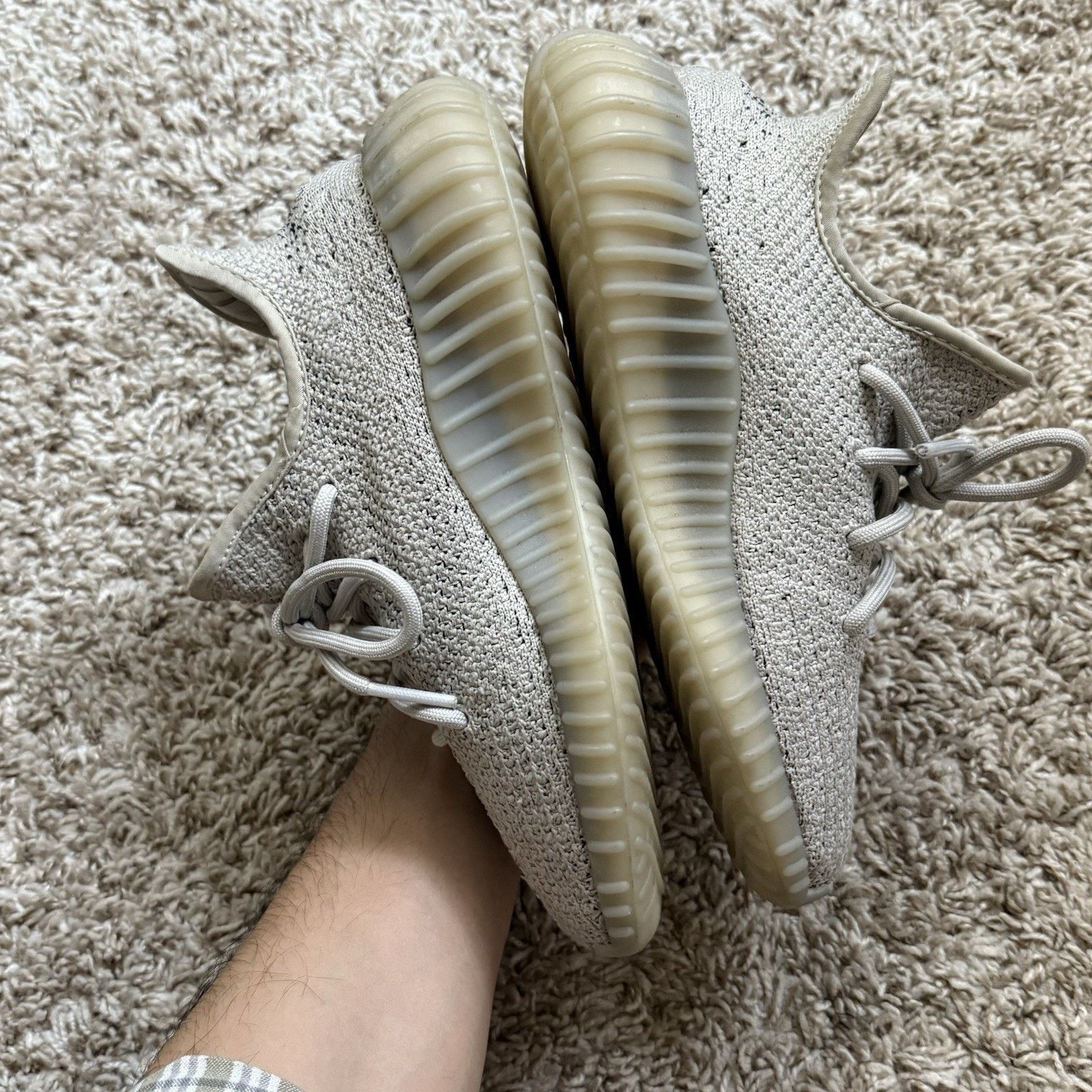 Adidas × Kanye West Adidas Yeezy Boost 350 V2 Shoes 'Slate' / HP7870 / Size 4.5 Size US 5 / EU 37 - 13 Thumbnail