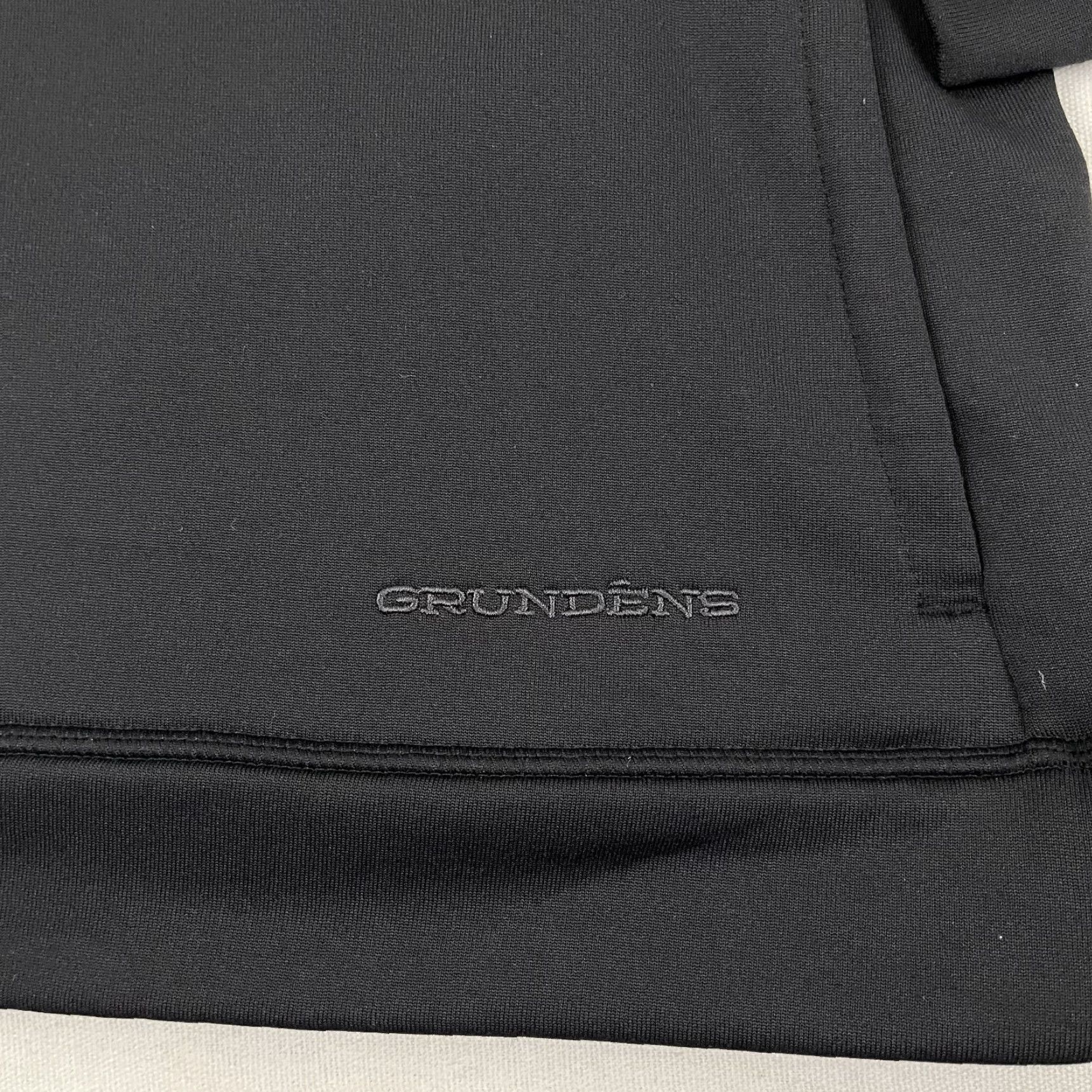 Vintage Grudens Grundens Hoodie Womens Small Black Fleece Lined Pullover Sweatshirt Fishing Size S / US 4 / IT 40 - 3 Thumbnail