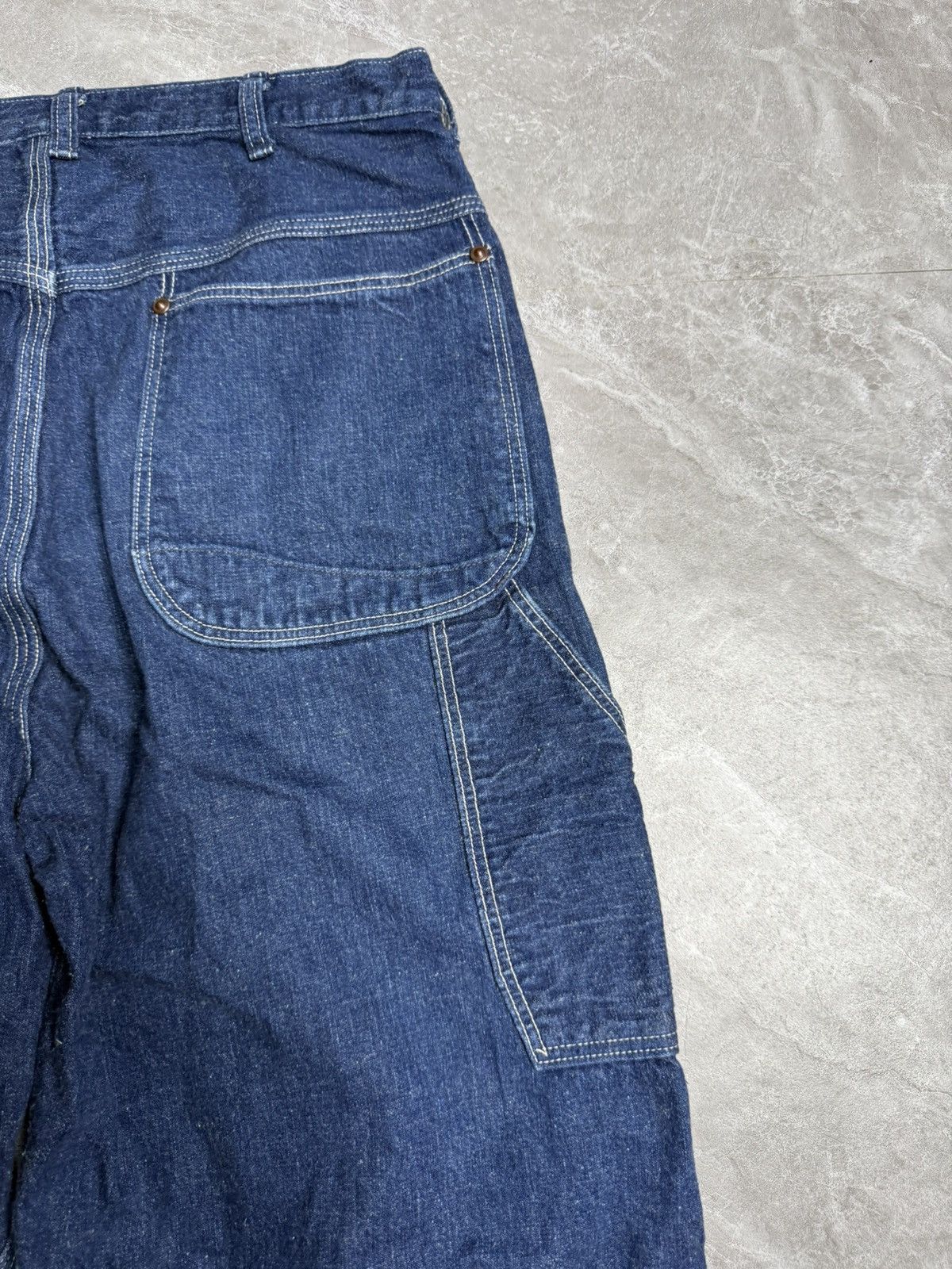 Orslow Orslow Indigo Soft Denim Carpenter Pants Size US 29 - 7 Thumbnail