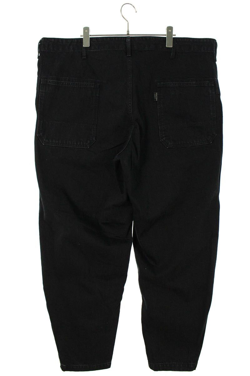 Yohji Yamamoto BLACK Scandal Yohji Yamamoto///Baker Denim Pants Size US 44 / EU 60 - 2 Thumbnail