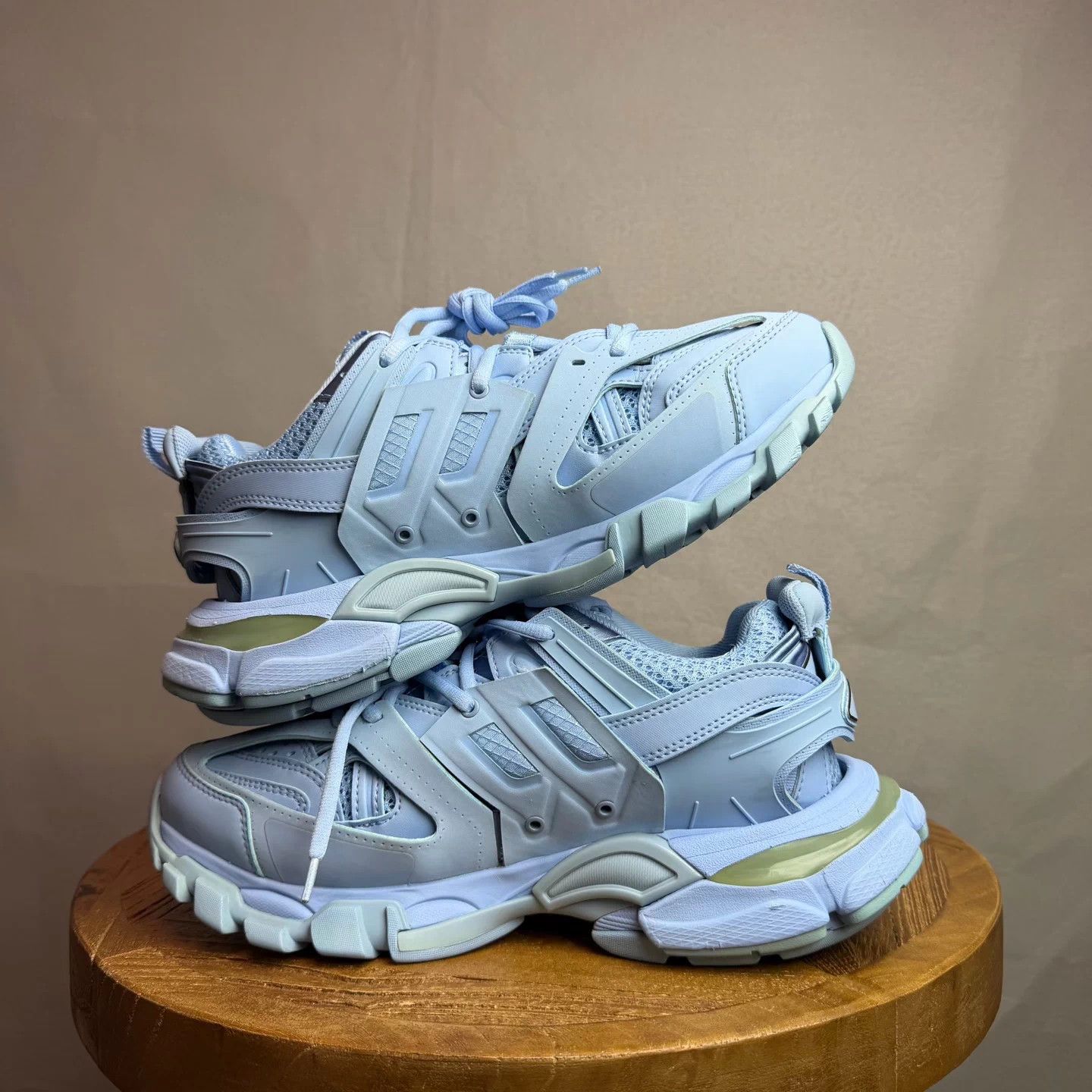 Balenciaga Balenciaga Track Dad Shoes Blue Size 38 98% New Size US 6 / EU 39 - 3 Thumbnail