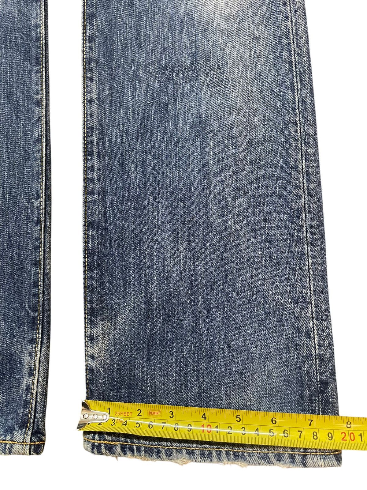 14th Addiction Vintage Japanese Brand Faded Wash Distressed Style Jeans Size US 31 - 15 Thumbnail