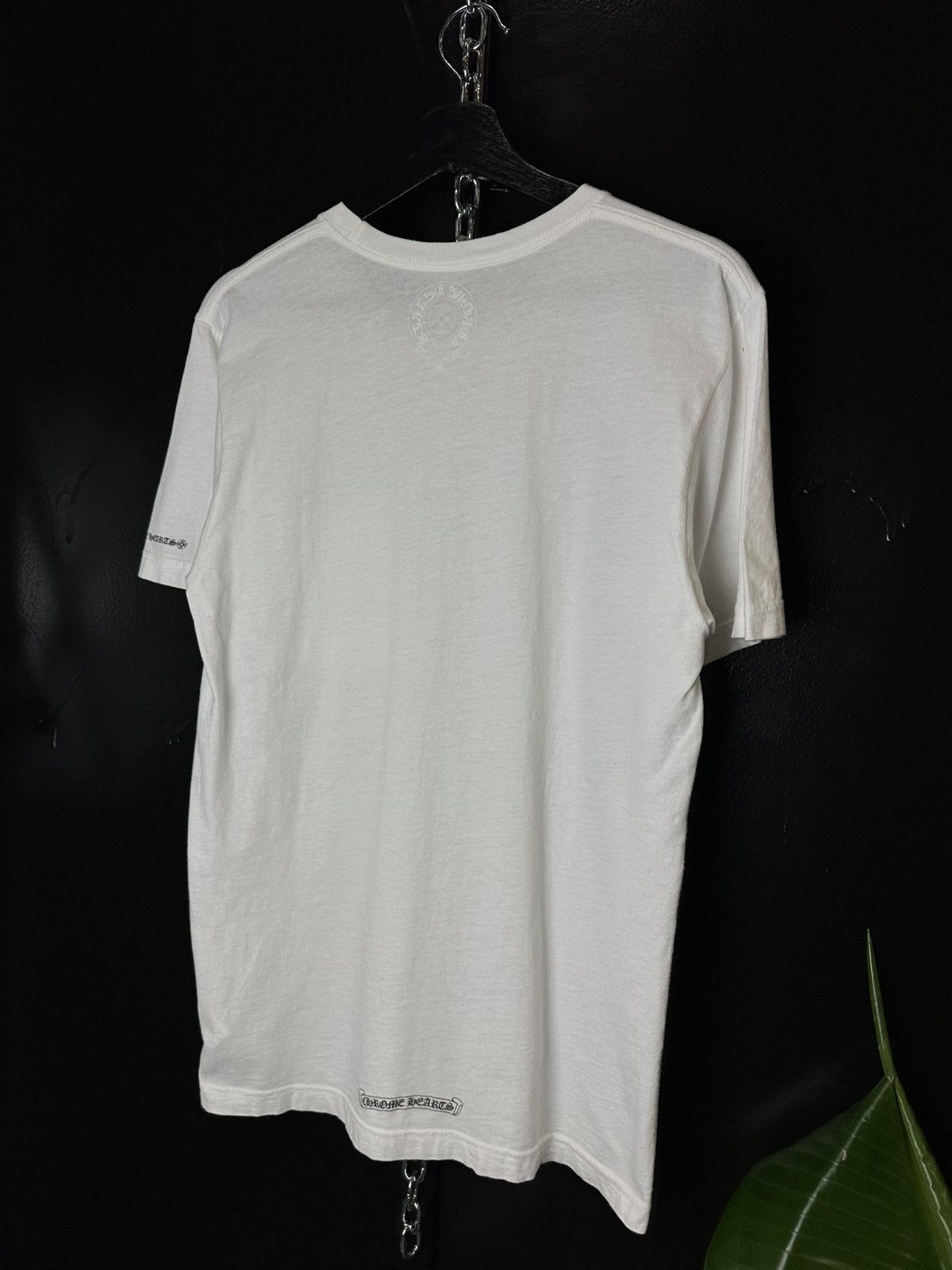 Chrome Hearts Chrome Hearts Neck Script Pocket Tee Size US M / EU 48-50 / 2 - 2 Thumbnail