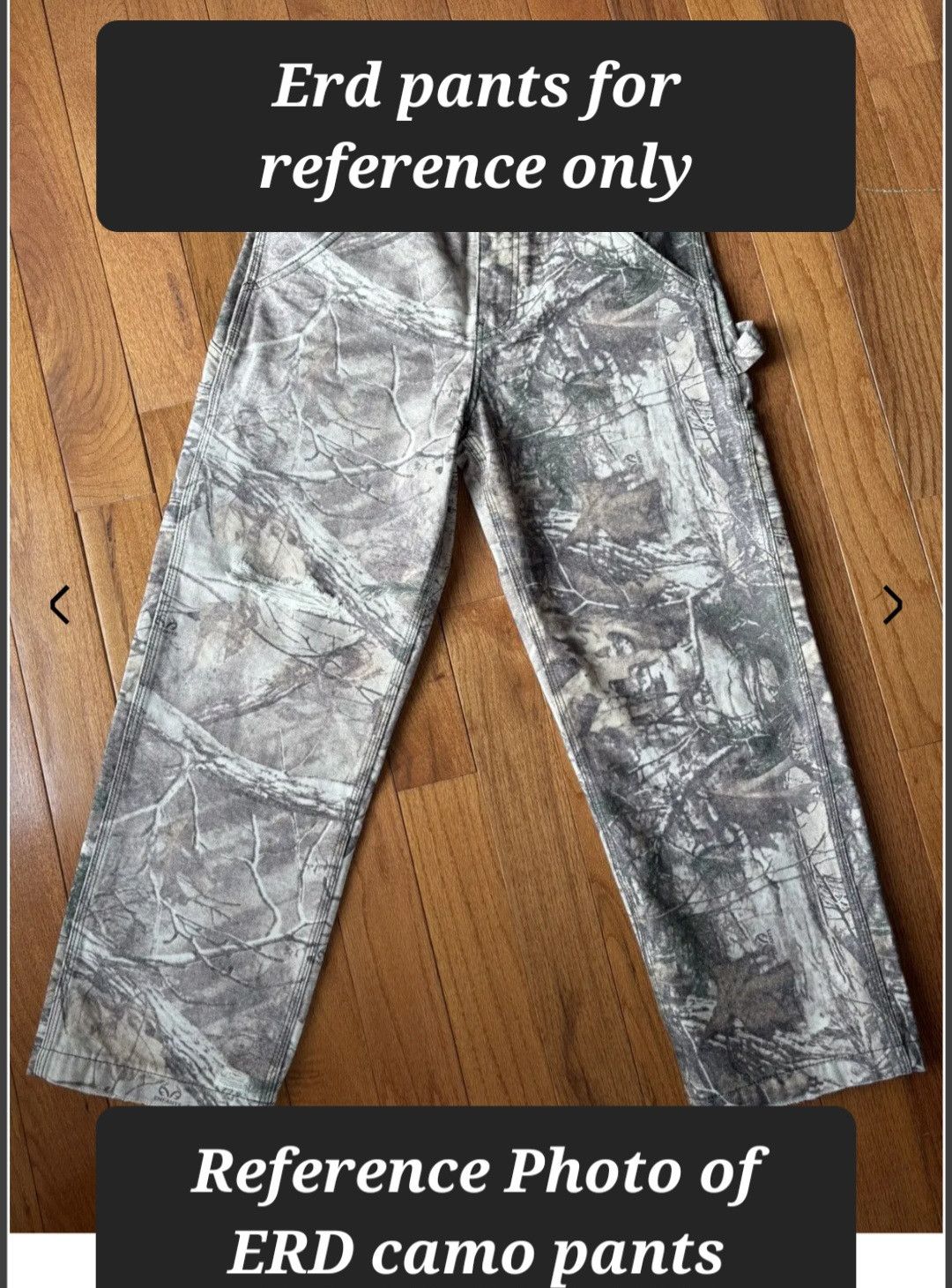 Wrangler ERD Style Vintage Camo Pants Size US 36 / EU 52 - 4 Thumbnail