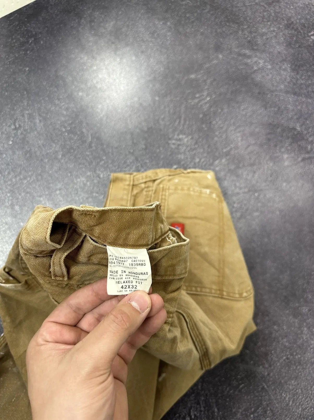 Dickies × Vintage Vintage Dickies Painted USA Denim Work Y2K Hype Baggy Pants Size US 42 / EU 58 - 8 Thumbnail