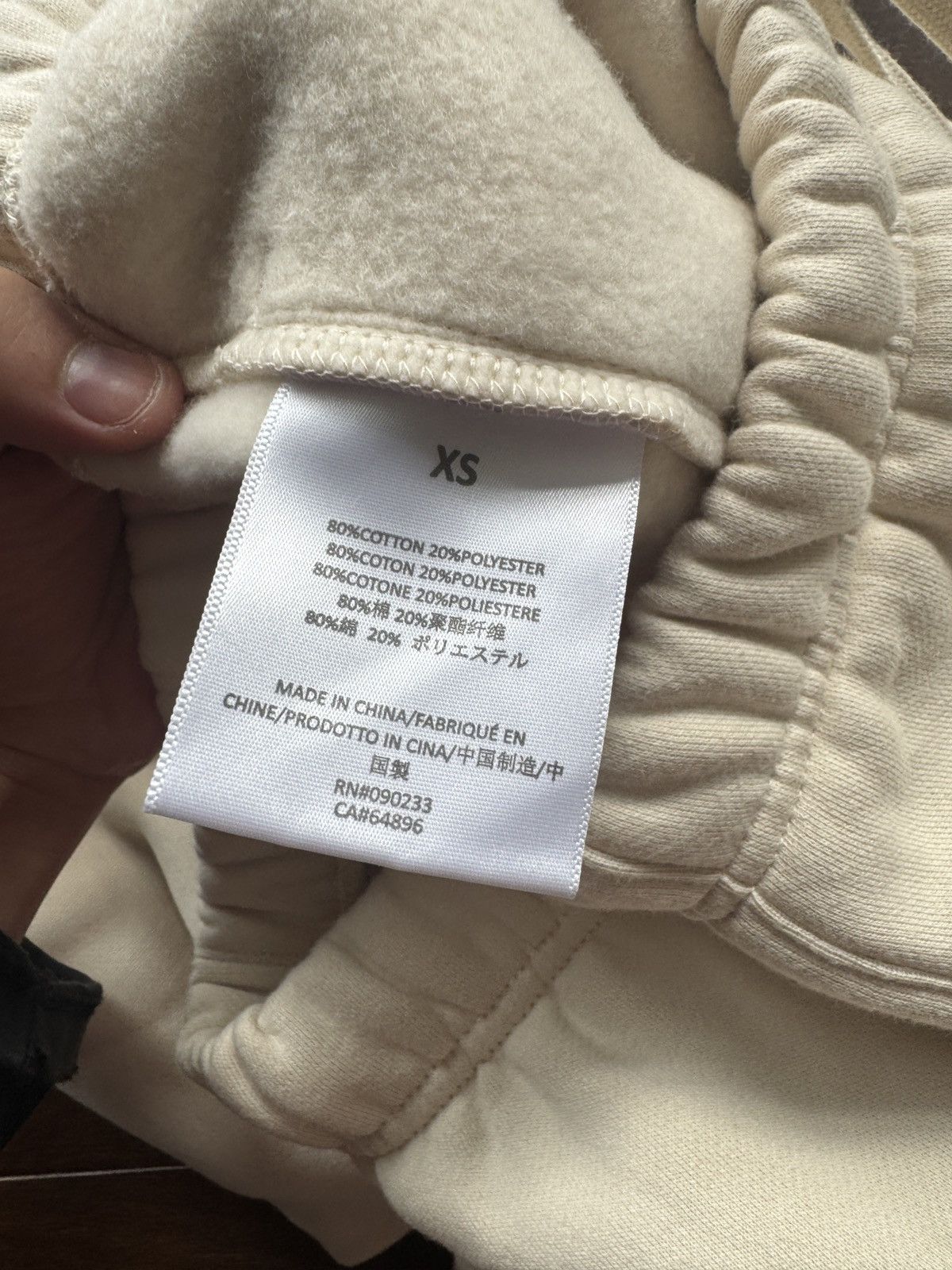 Fear of God Fear of god essential sweatpant cream xs Size US 29 - 5 Thumbnail