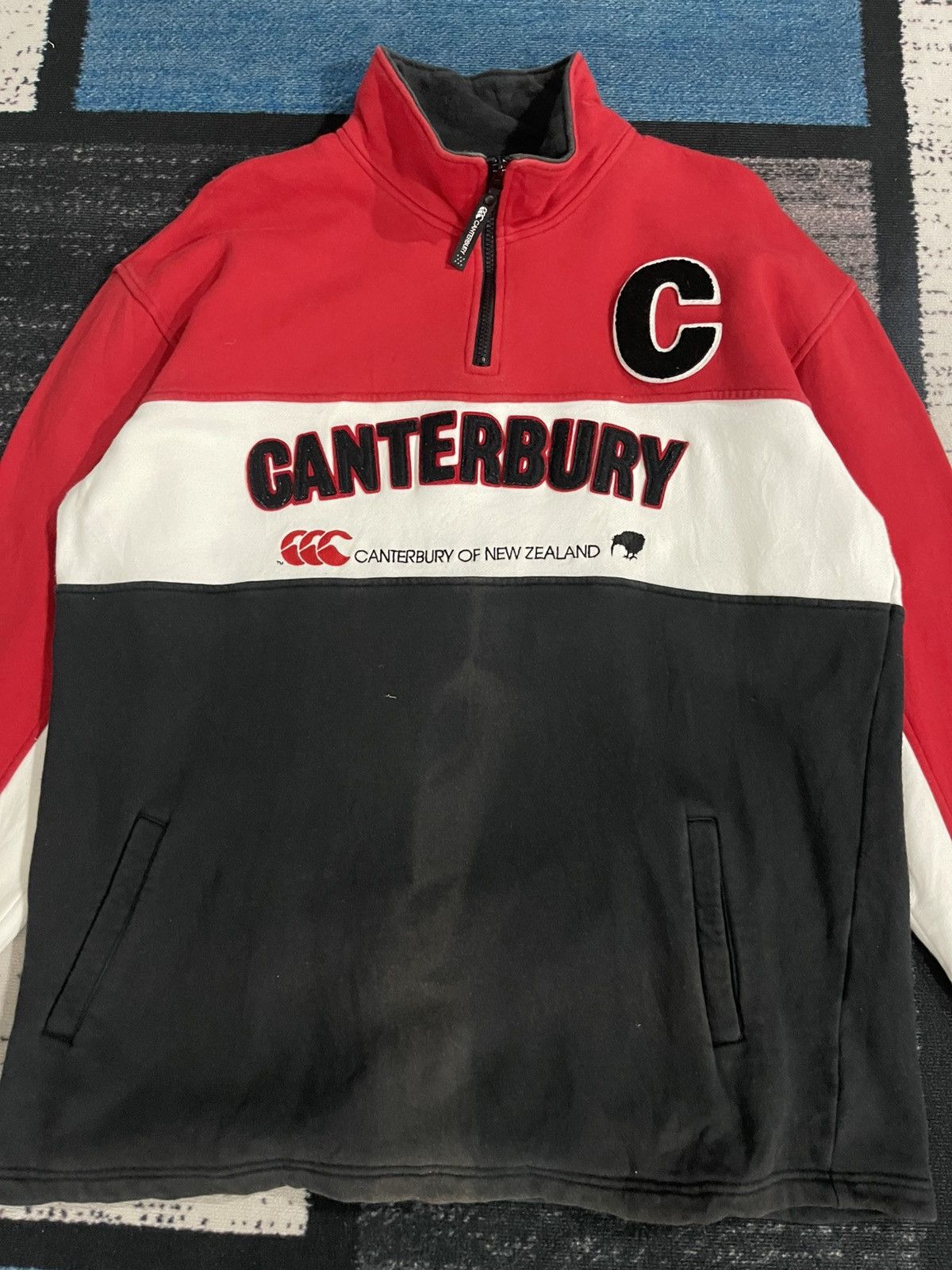 Canterbury of New Zealand Vintage Canterbury Of New Zealand Half Zipper Size US L / EU 52-54 / 3 - 5 Thumbnail