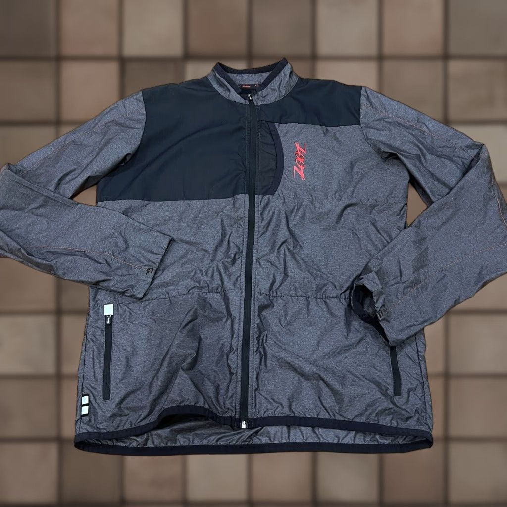 Vintage VINTAGE Zoot Men's Windbreaker Jacket Size Medium Adult Black Nylon Short Packable Running & Jogging Size US M / EU 48-50 / 2 - 1 Thumbnail