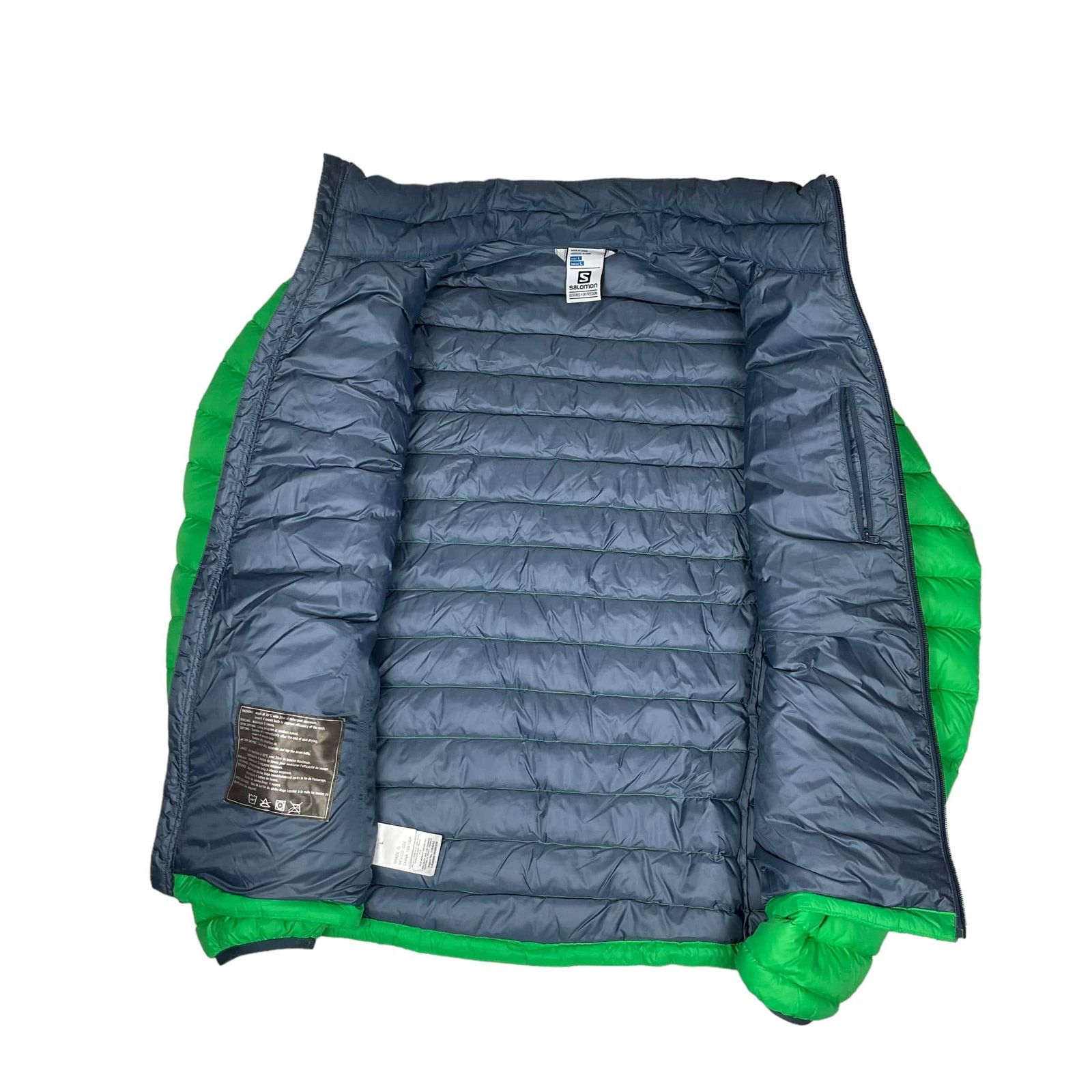 Salomon Salomon Pertex Microlight Eco Men Green Puffer Down Jacket L Size US L / EU 52-54 / 3 - 12 Thumbnail