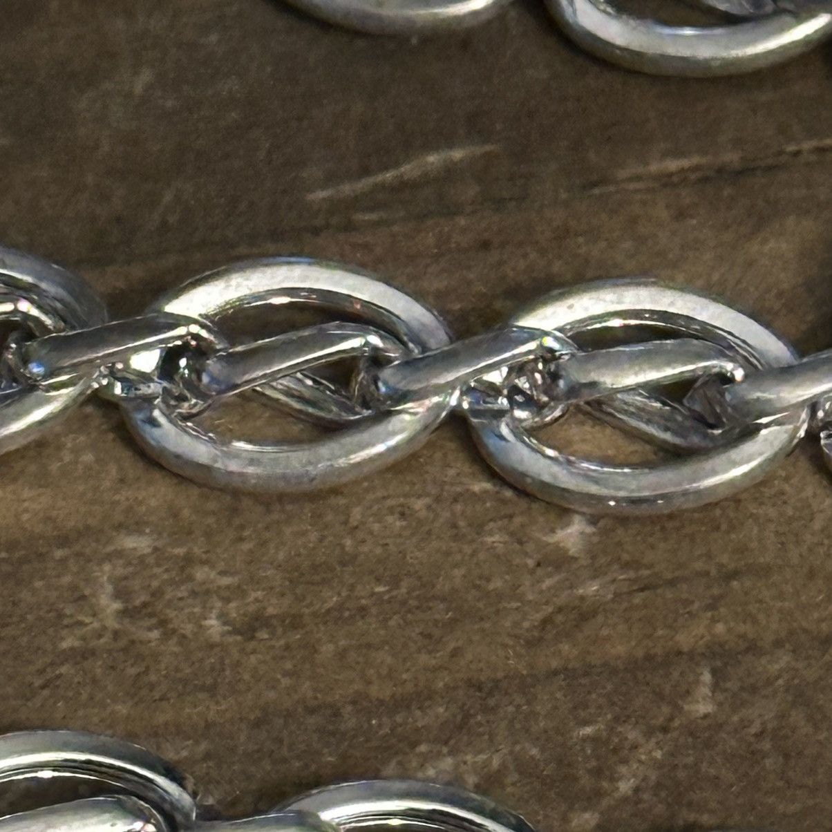 Vintage Vintage silver tone woven link chain necklace Size ONE SIZE - 4 Thumbnail